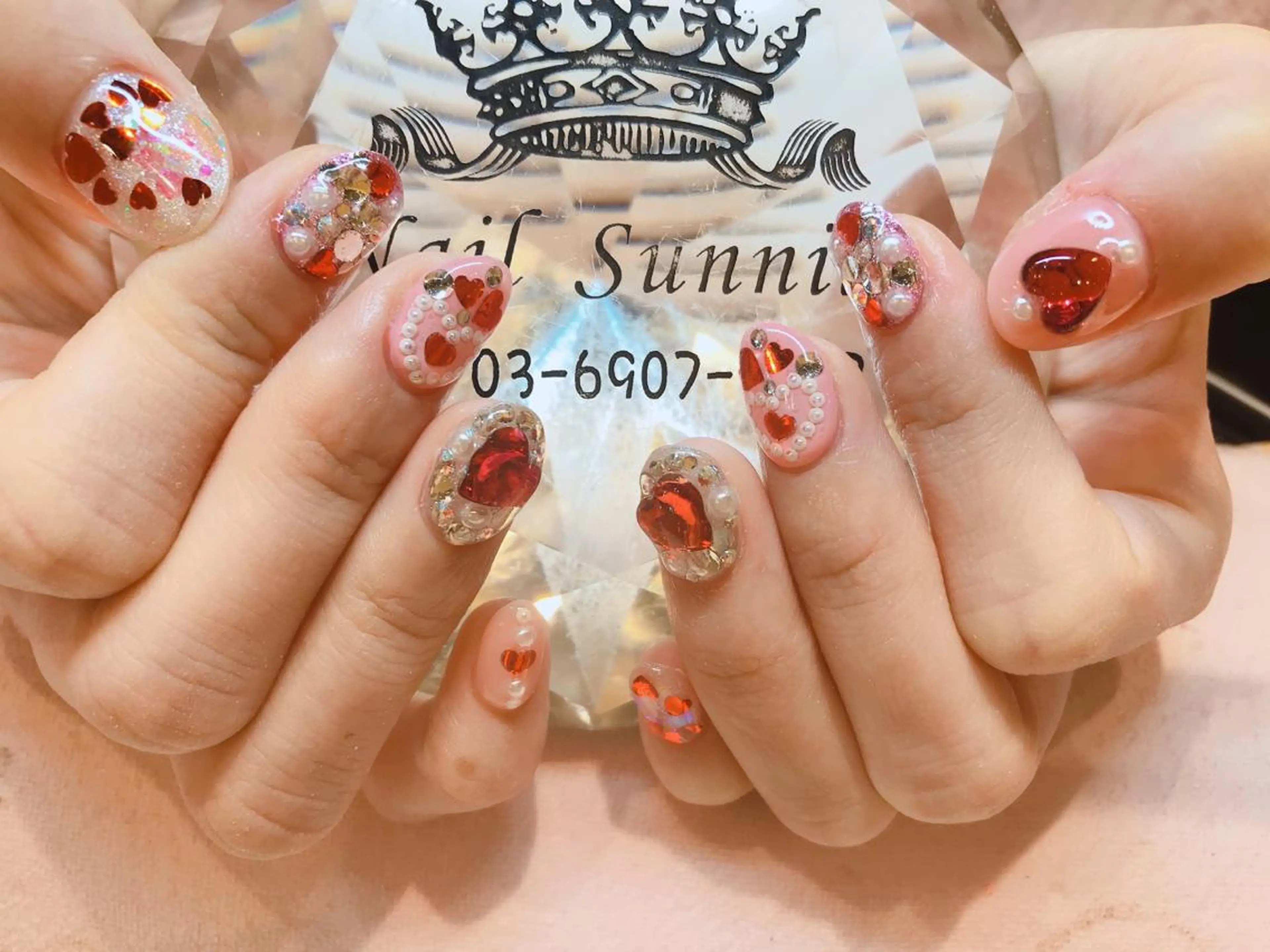 ネイル 長さだし専門店 M2　rikaのネイルデザイン