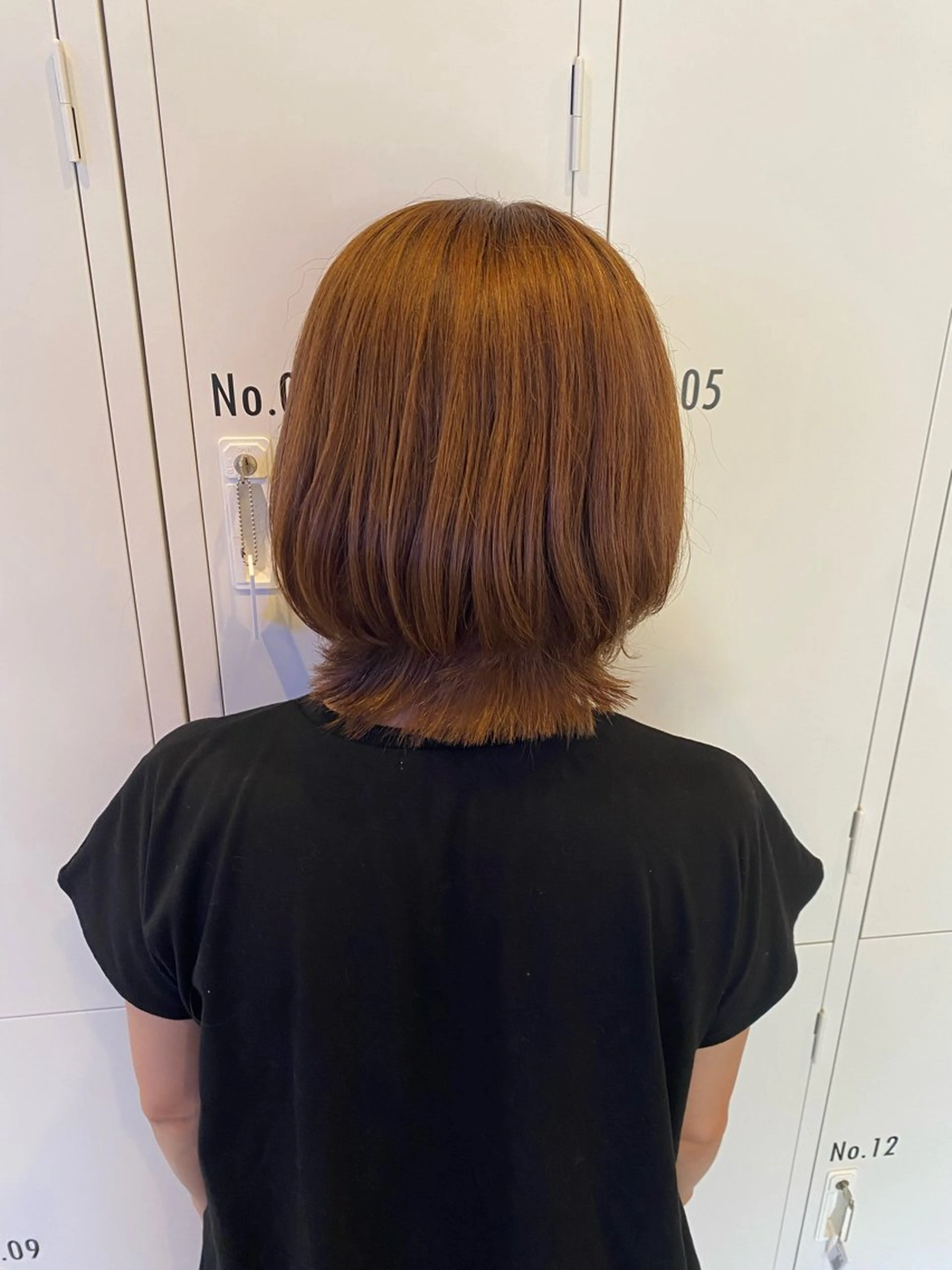 ショート カラー ウルフカット カット ヘアカラー 吉田 恋々音のヘアスタイル