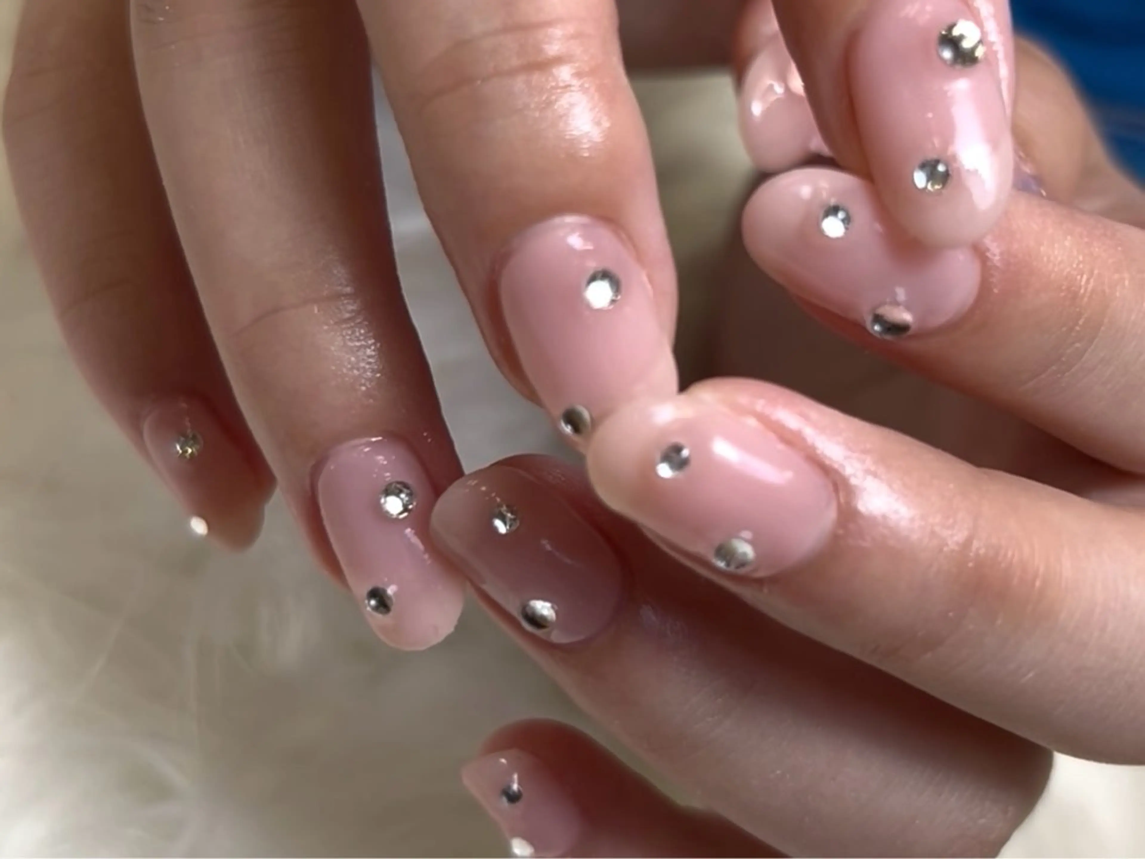 ネイル ジェルネイル リボン ハンドネイル フットネイル Nail salon Yumechika所属・Nail salon Yumechikaのネイルデザイン