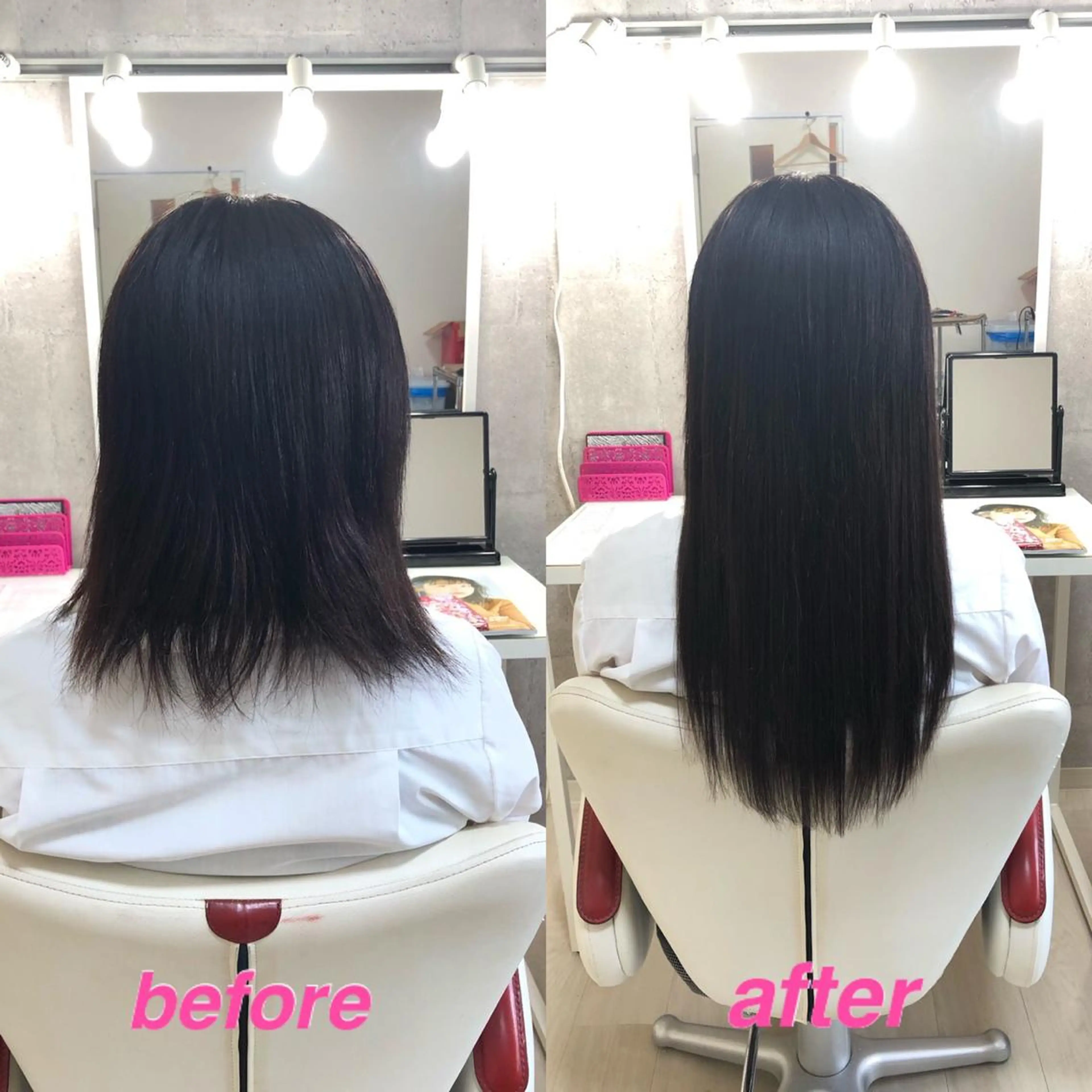 ロング エクステ ドレスアップ心斎橋店所属・🌸ドレスアップ 心斎橋店🌸のヘアスタイル