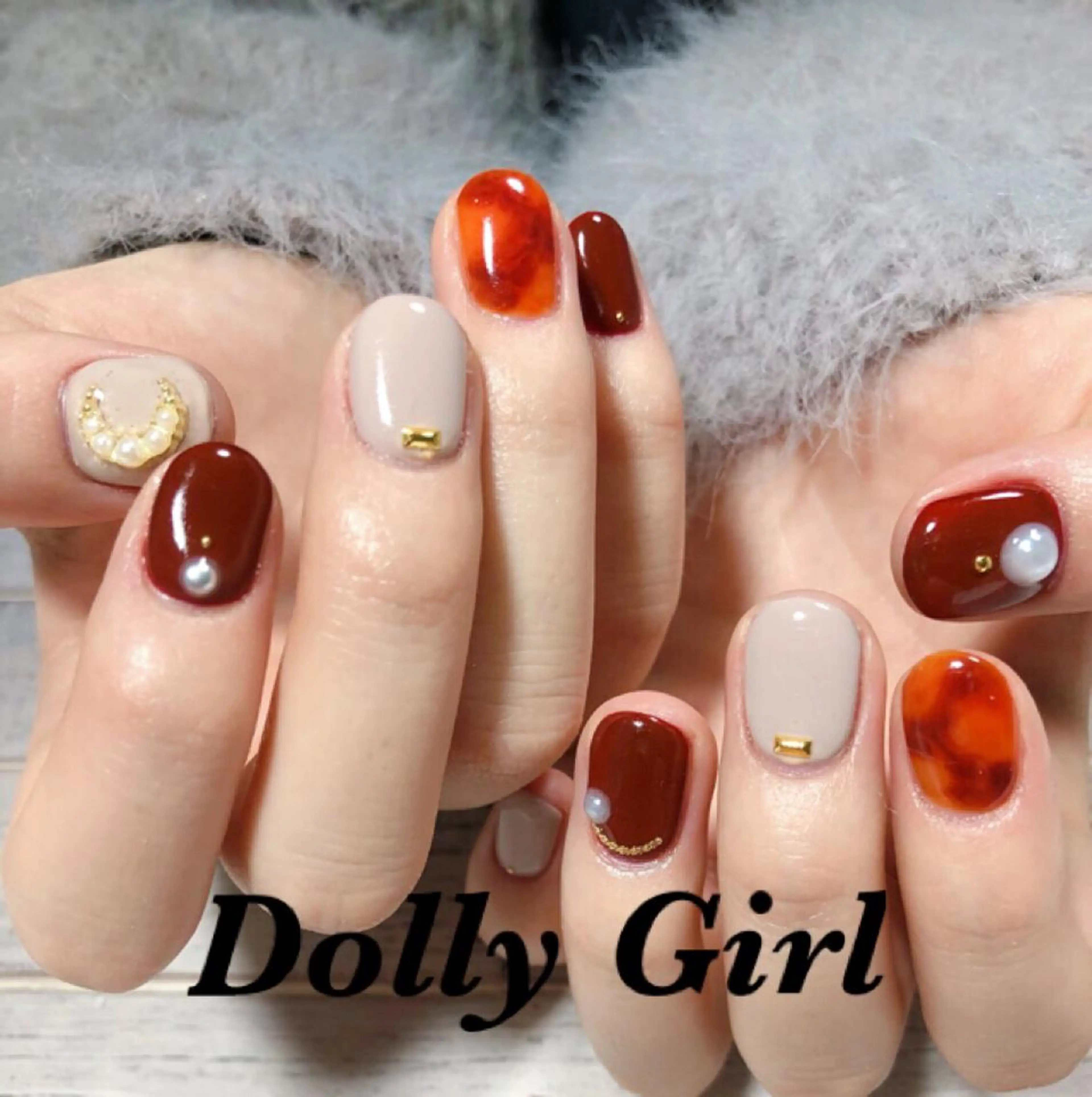 ネイル 個室ネイルサロンDolly  Girl〜ドーリーガール〜所属・DollyGirl KYOKOのネイルデザイン