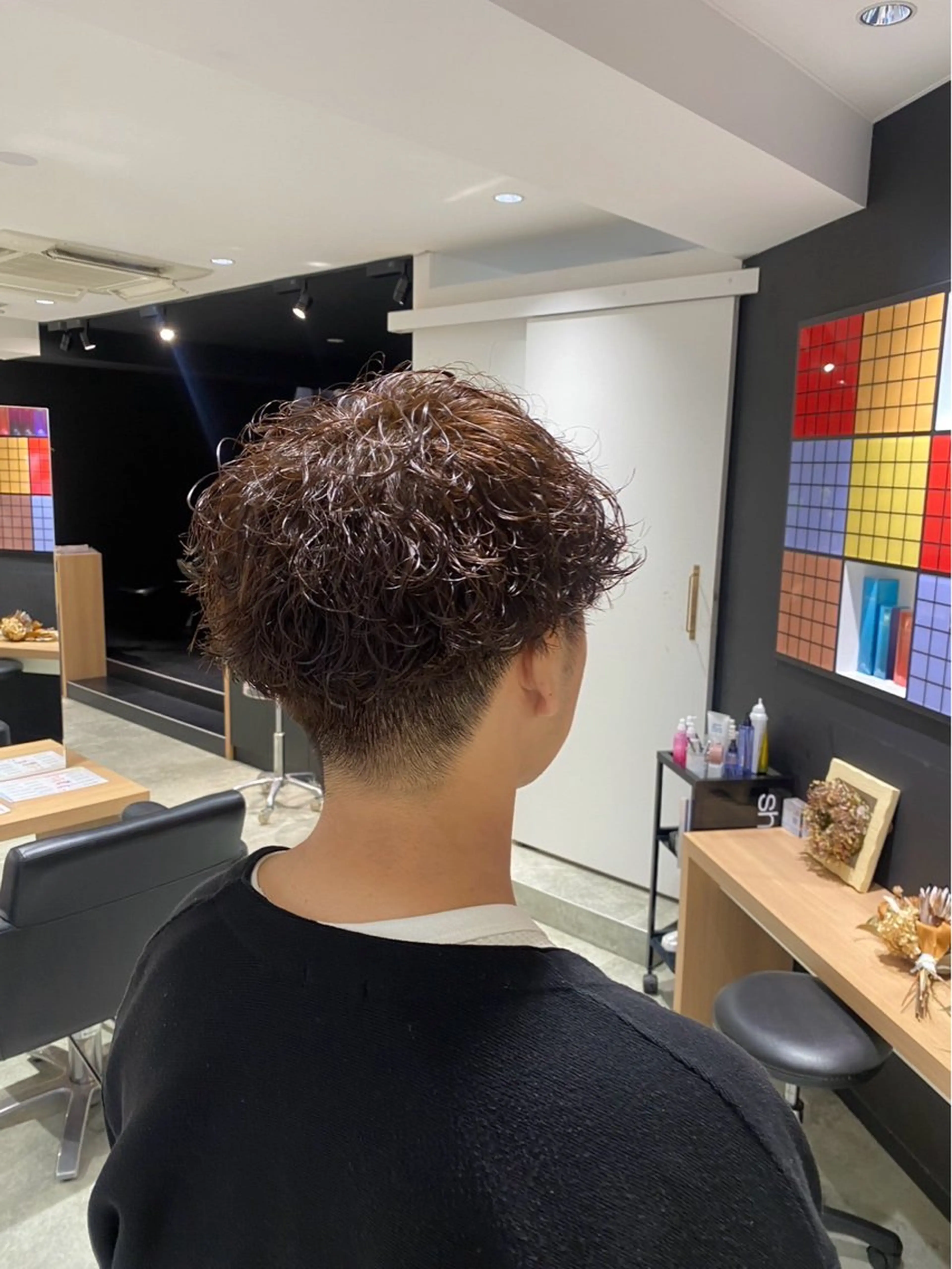 パーマ メンズ 🌷ちひろ/ショート /レイヤー🌷のヘアスタイル