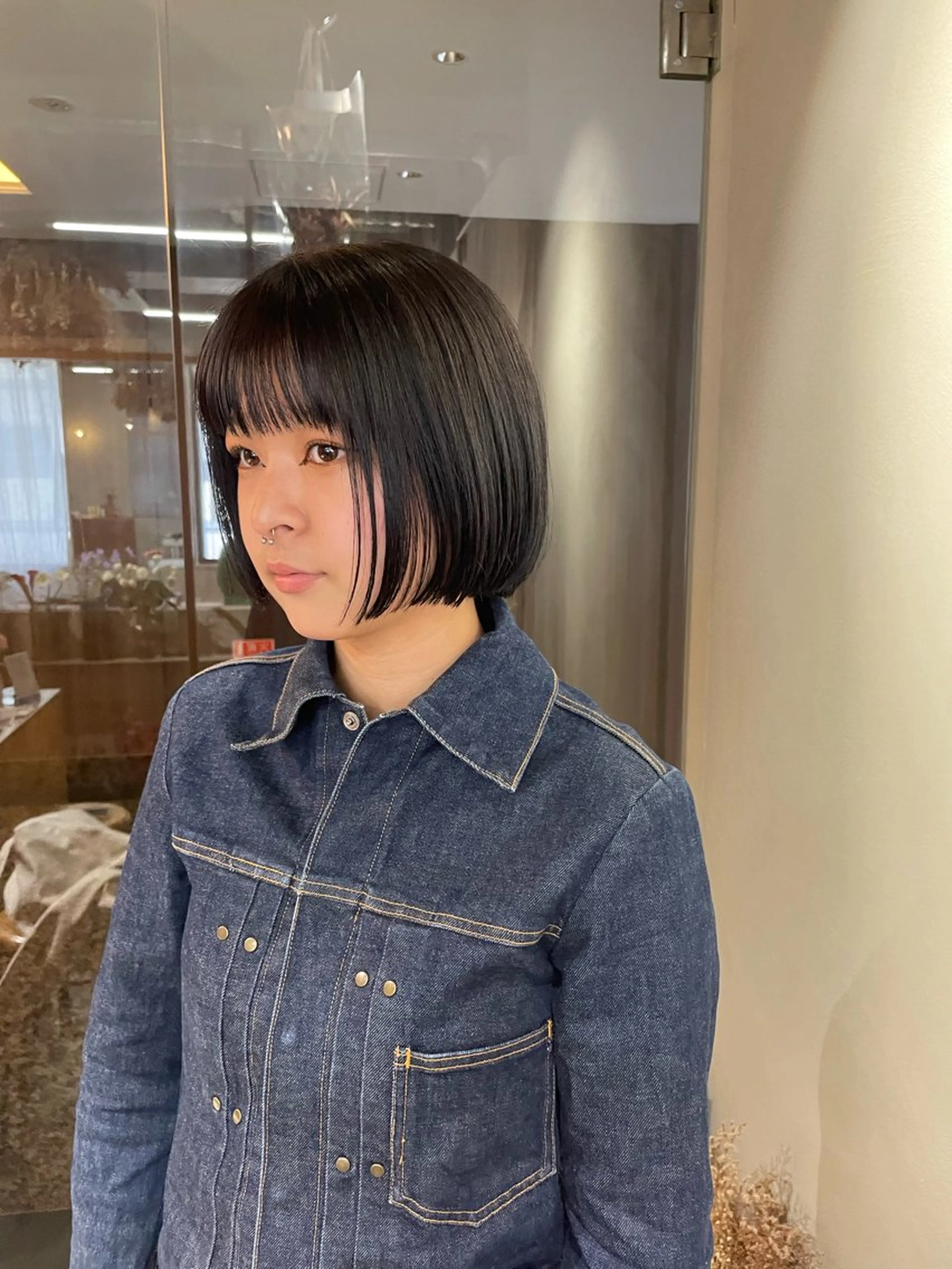 カラー 山下 悠月のヘアスタイル