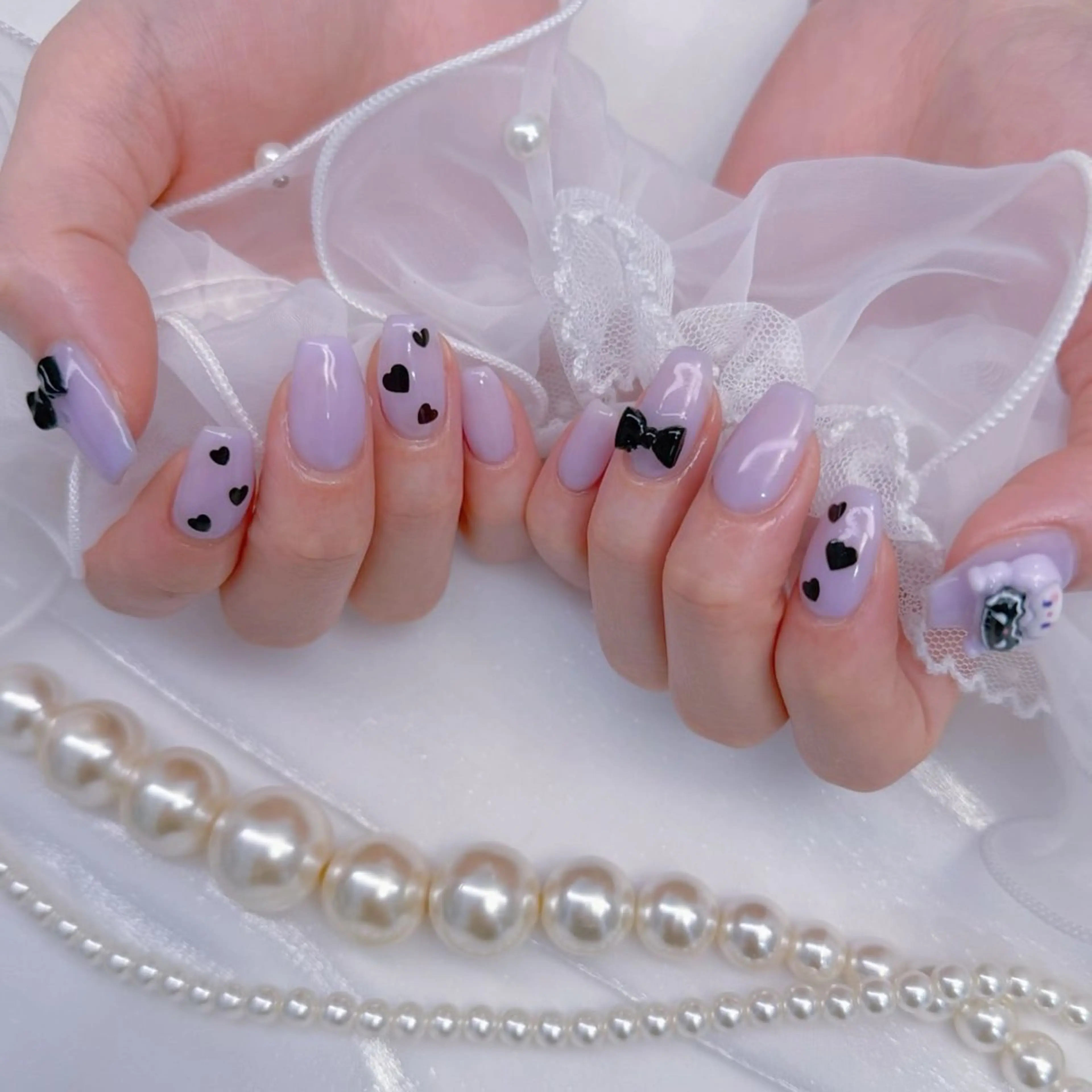 ネイル ハンドネイル Romymoon nail帆南☾ ໋のネイルデザイン