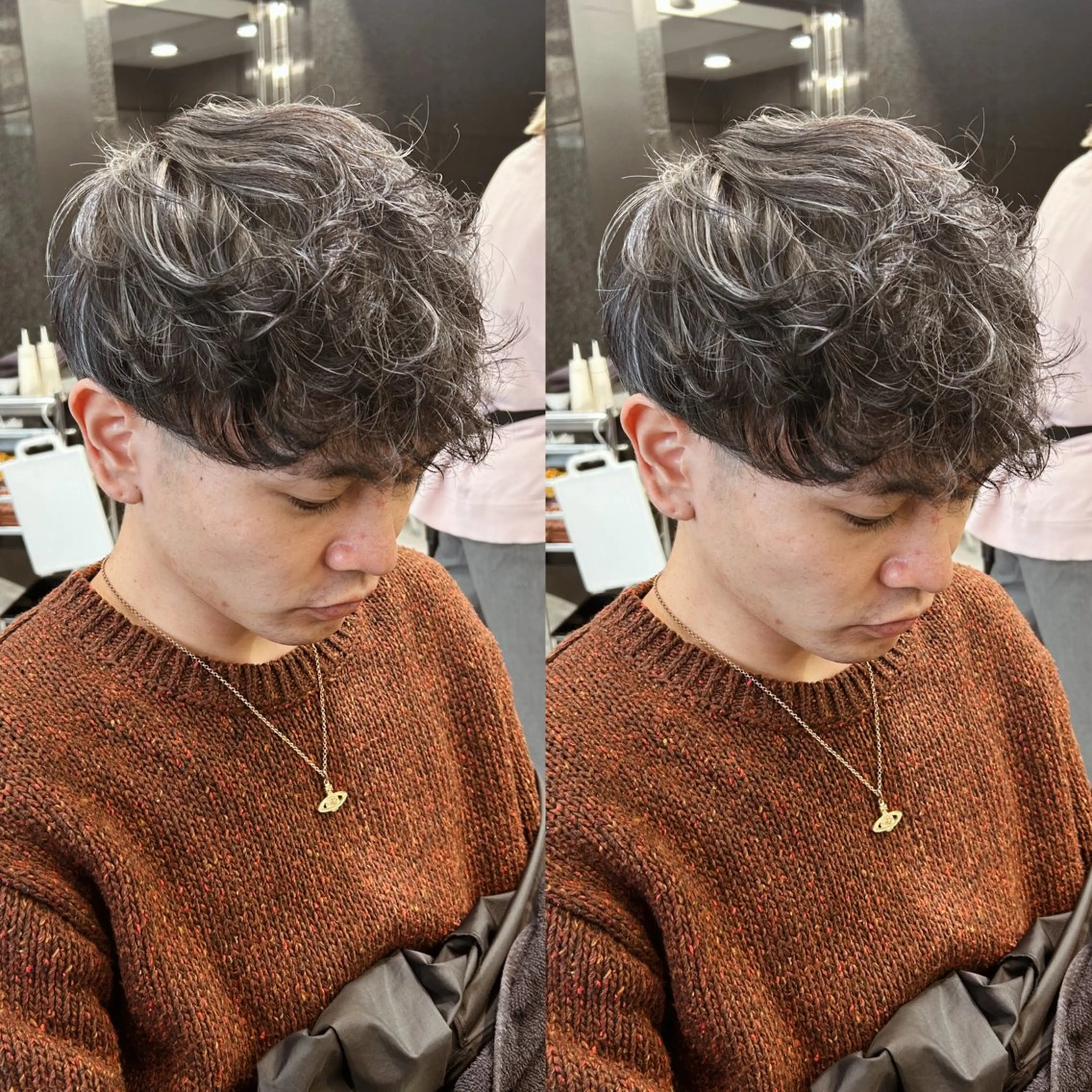 カラー メンズ メンズブリーチ メンズハイライト ブリーチ ハイライトカラー カット ヘアカラー acoron.武蔵小杉所属・🌴aoi. / 海外style🌴のヘアスタイル