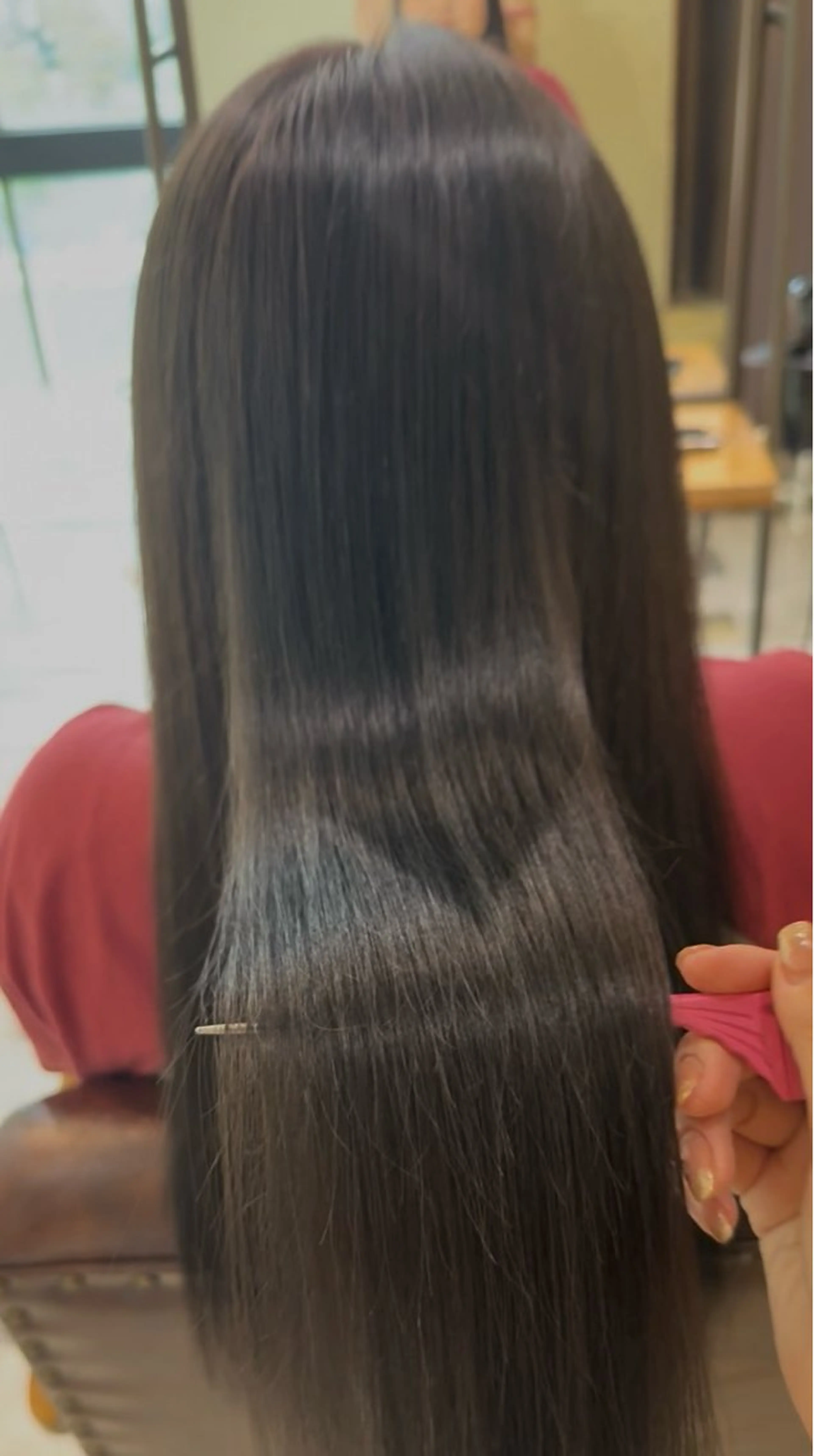 似合わせデザインカット✂️➕カラー🌈の写真