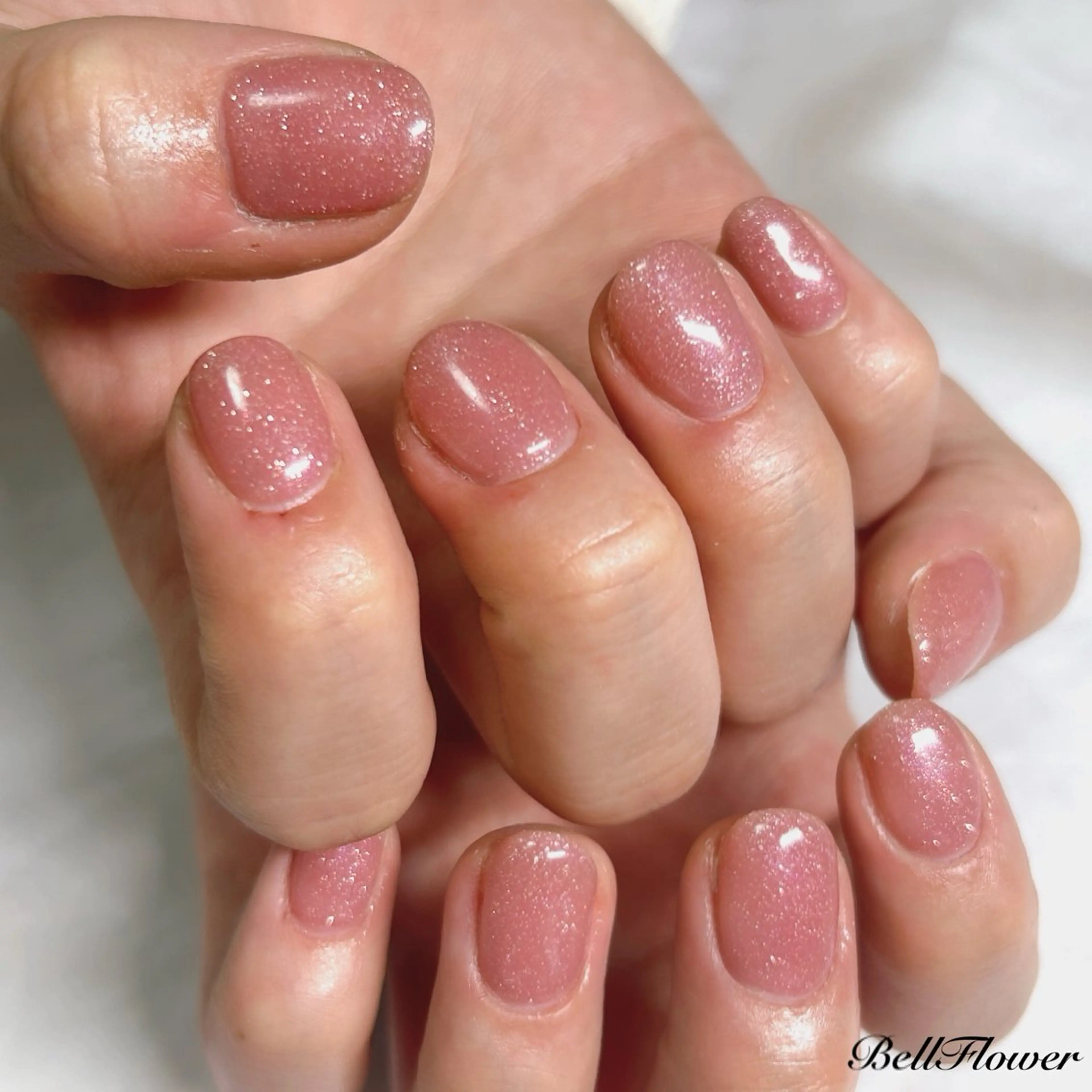 ネイル ハンドネイル Bell Flowerのネイルデザイン