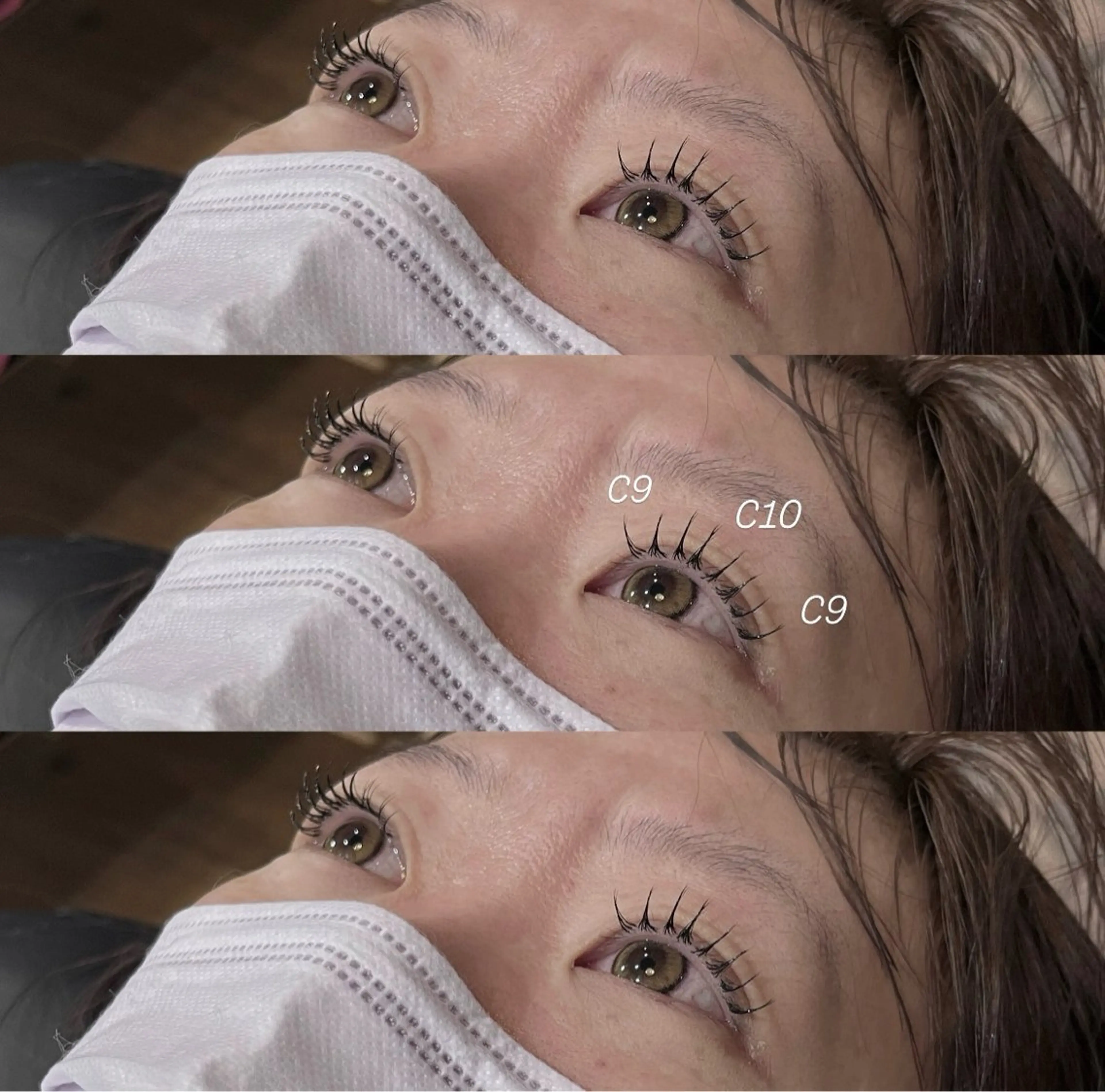 マツエク・マツパ Cカール マツエク SEMILIBER所属・SEMILIBER カリンの眉毛・アイブロウイメージ