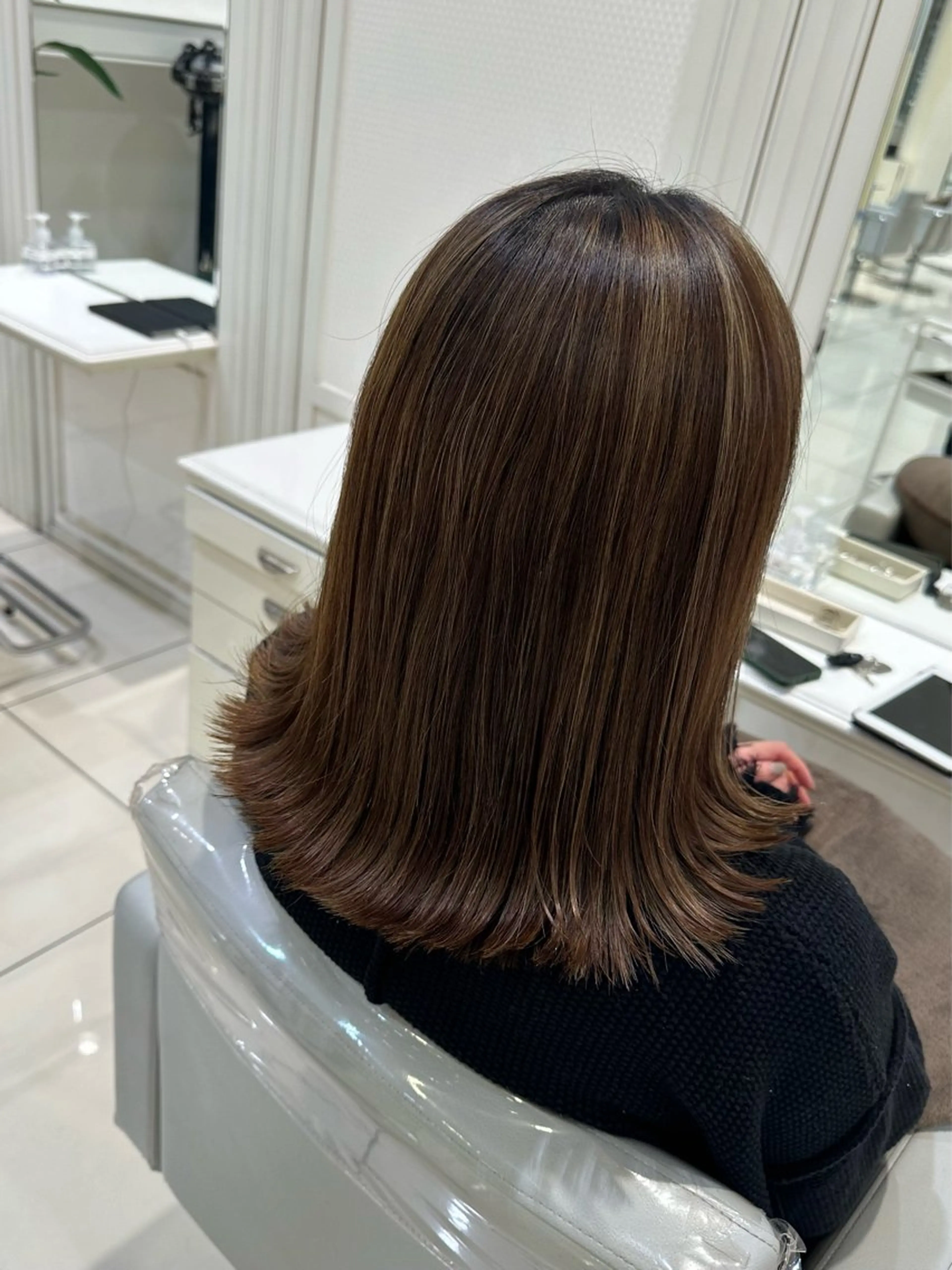 ミディアム orgo所属・︎︎☁🧺チヒロ モデル募集🧺︎︎☁のヘアスタイル