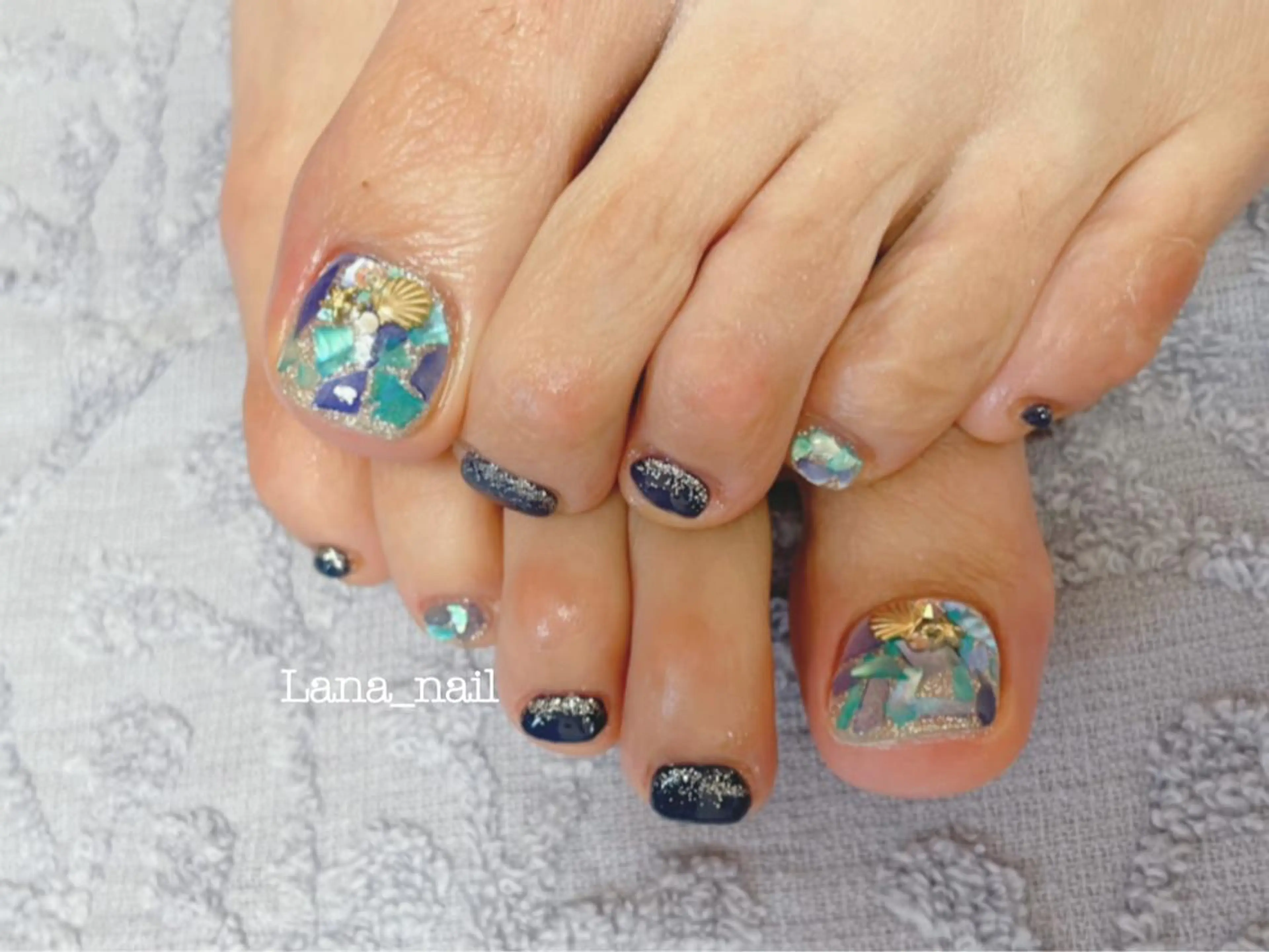 ネイル フットネイル Lana_ nailのネイルデザイン