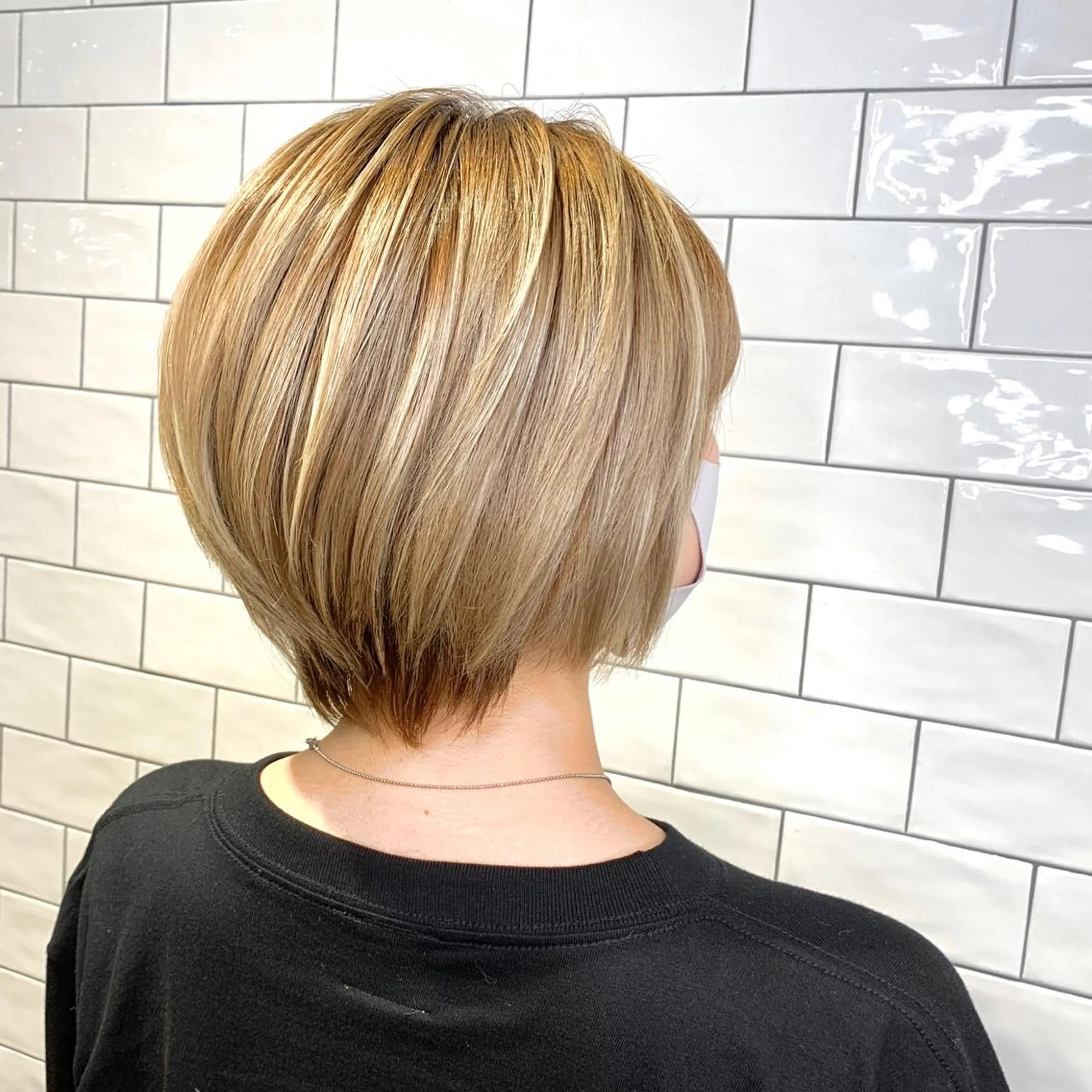 ショート カラー ヘアカラー 原山 直人のヘアスタイル