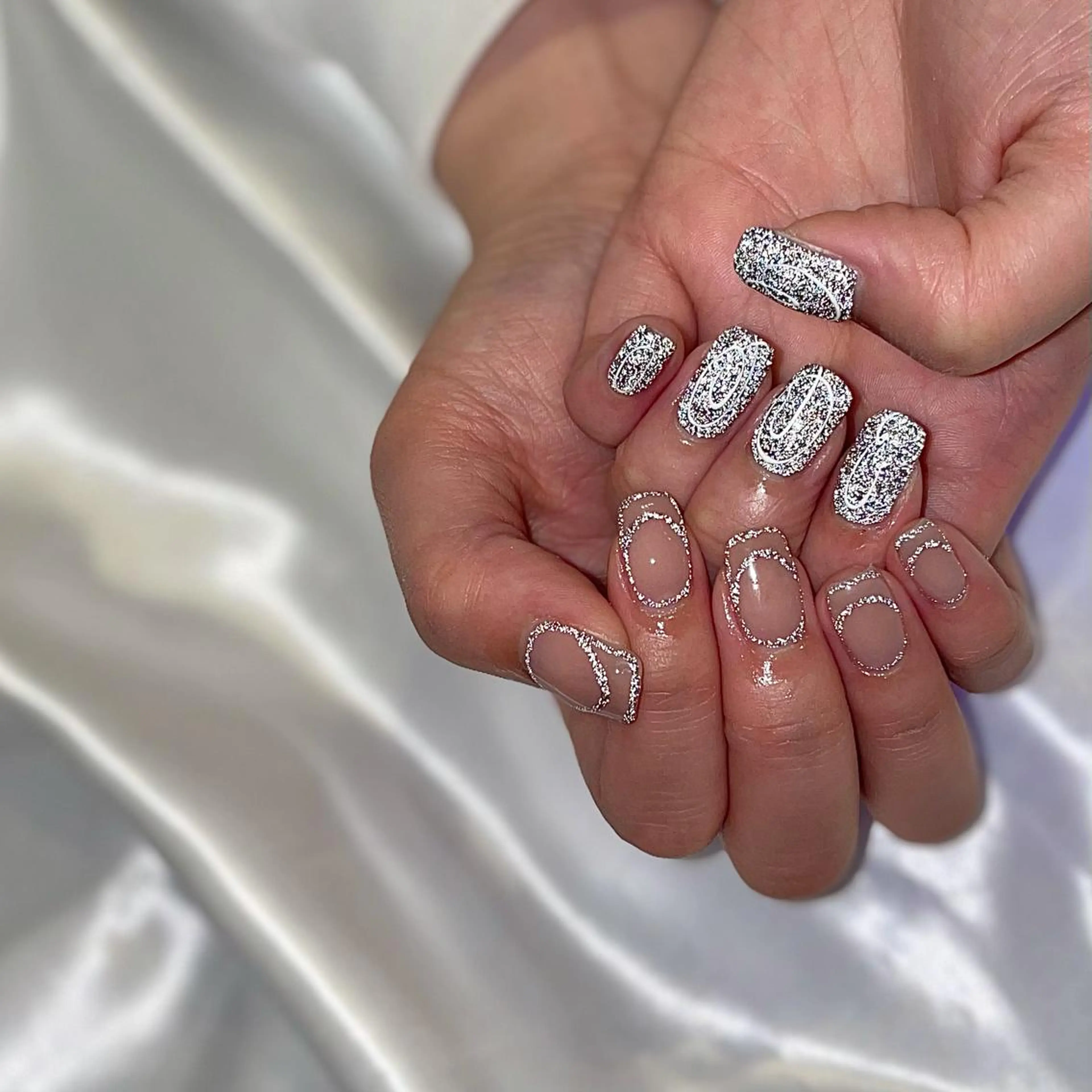 ミディアム カラー パーマ ヘアアレンジ メンズ キッズ ネイル マツエク・マツパ フラッシュネイル ハンドネイル ハンドケア nail&eye Aoのマツエク・マツパデザイン