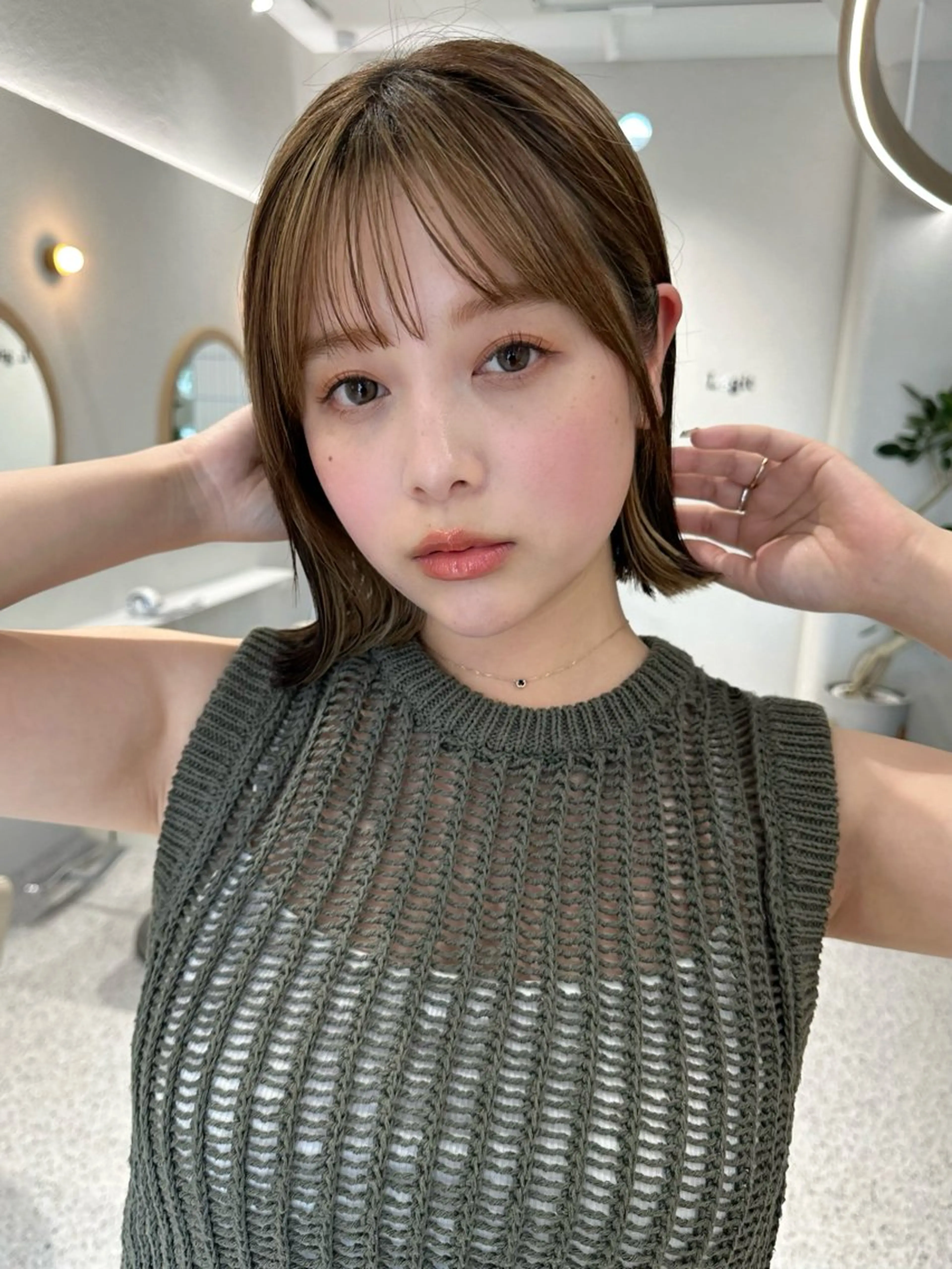 ミディアム 海老名で可愛いを作る 🫧shuri🫧のヘアスタイル