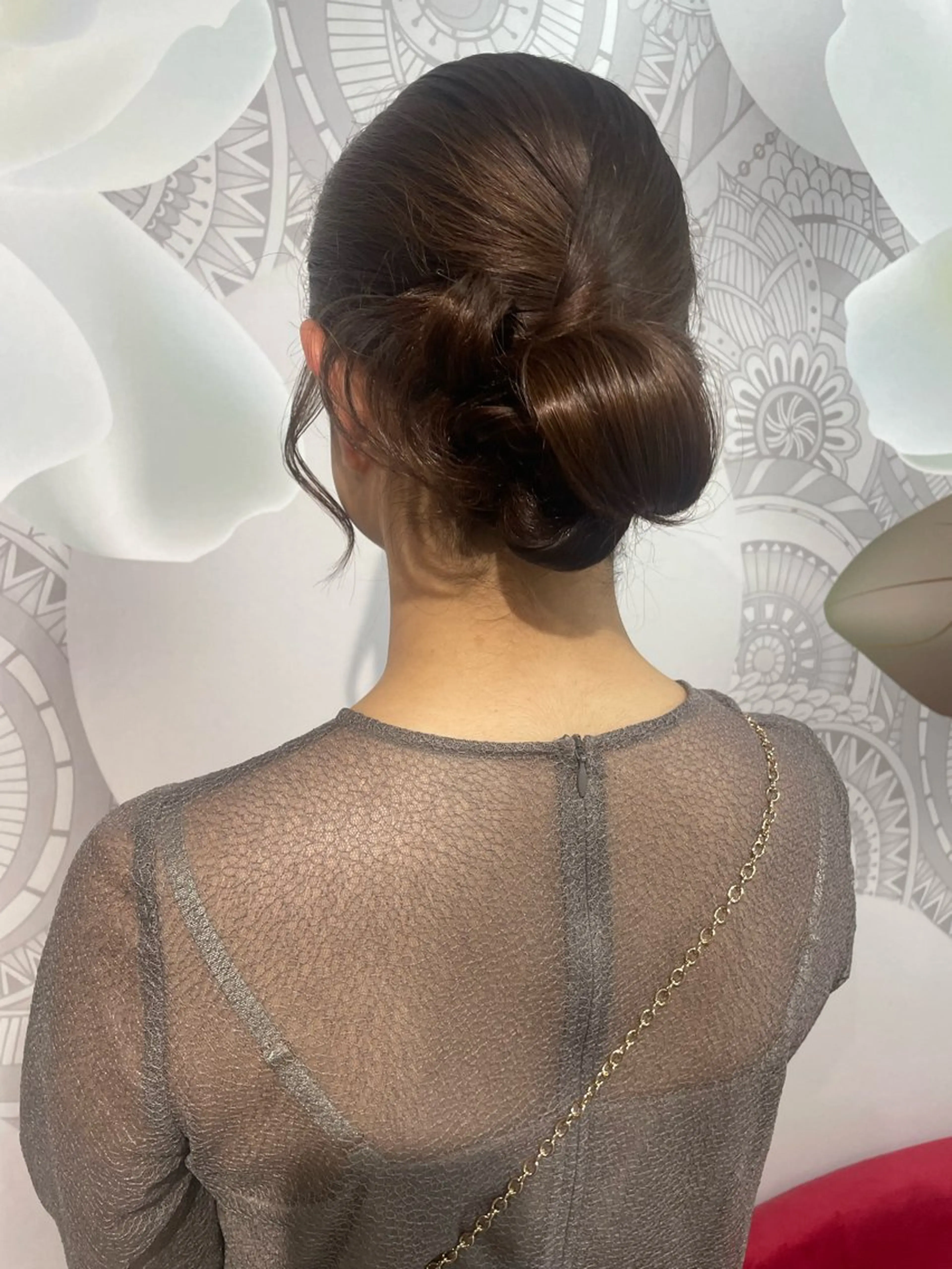 ヘアアレンジ ヘアセット 佐野 優美子のヘアスタイル