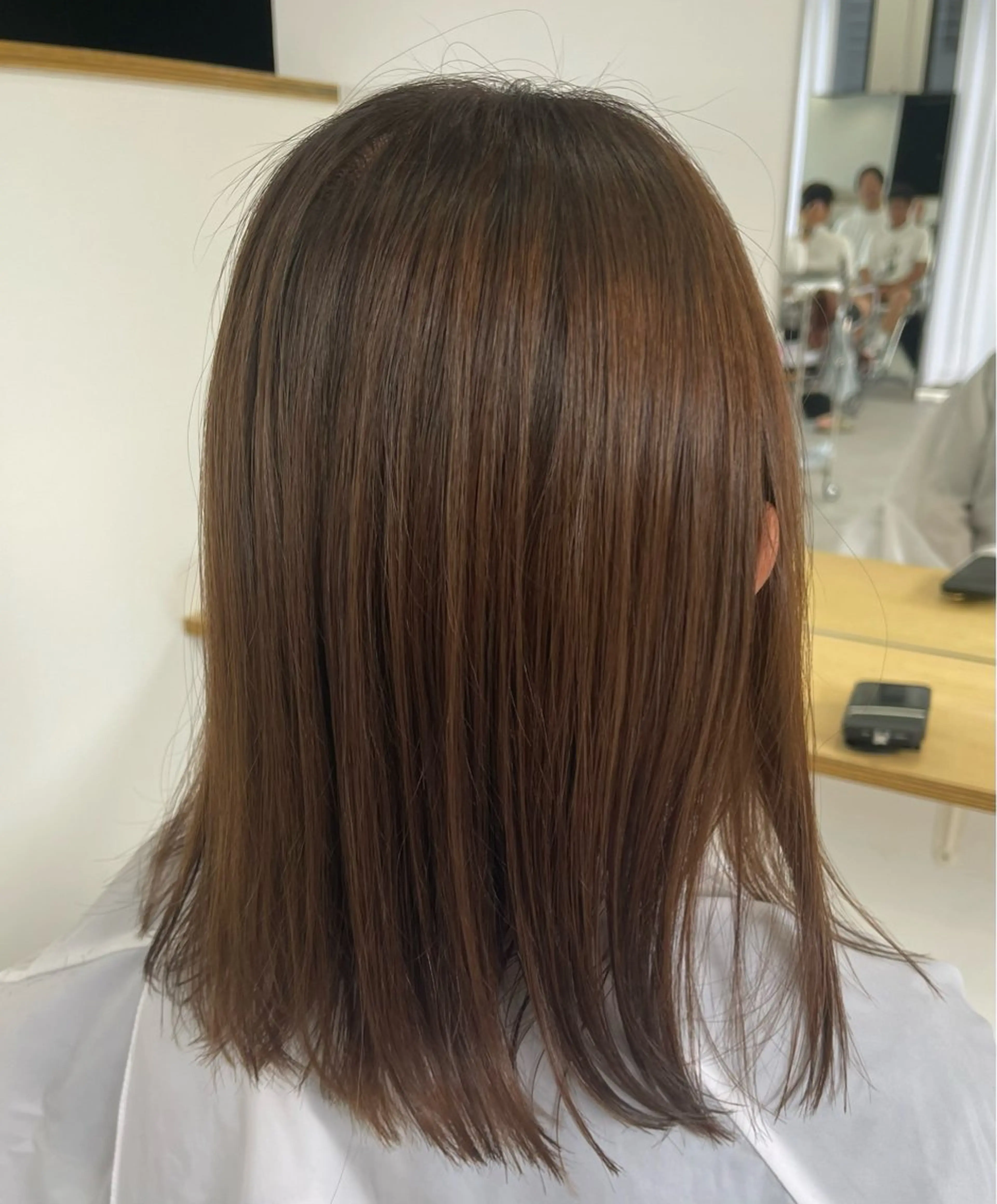 ミディアム カラー miho  / 岸和田・和泉中央のヘアスタイル