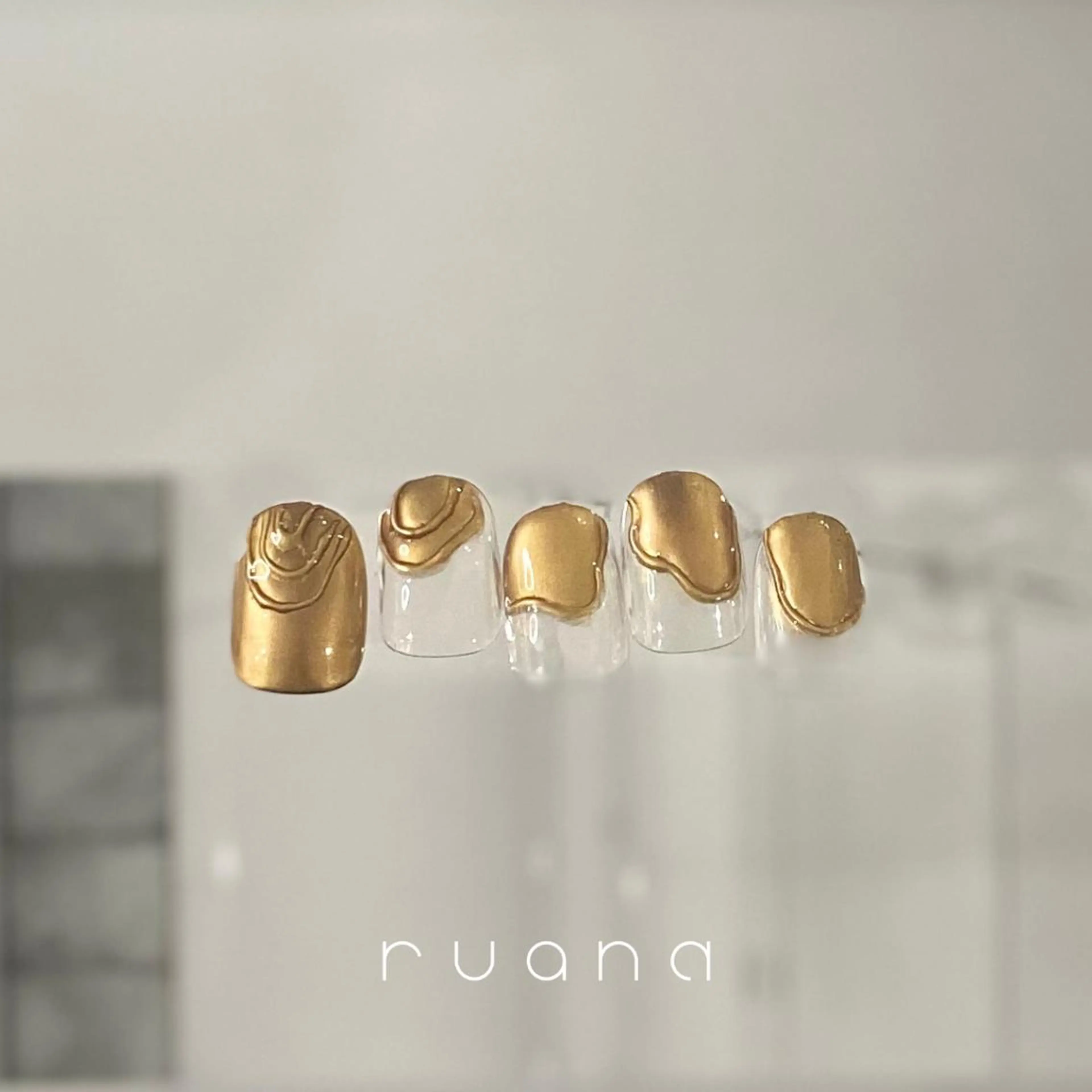 ネイル ハンドネイル miyuu 𓂃🫧‪のネイルデザイン