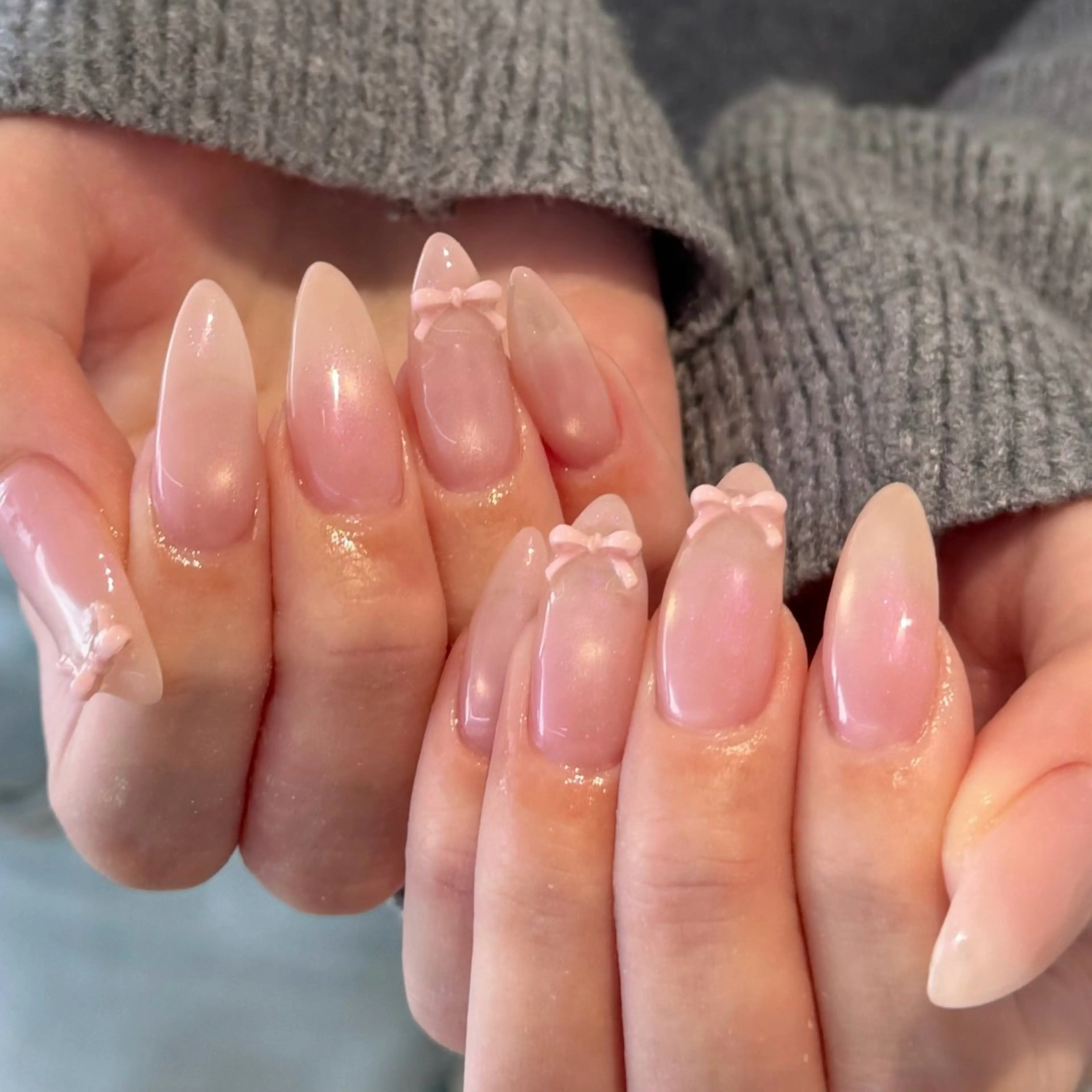 初回オフ半額✨オフありシンプルネイル🎀(パラジェル使用)の写真