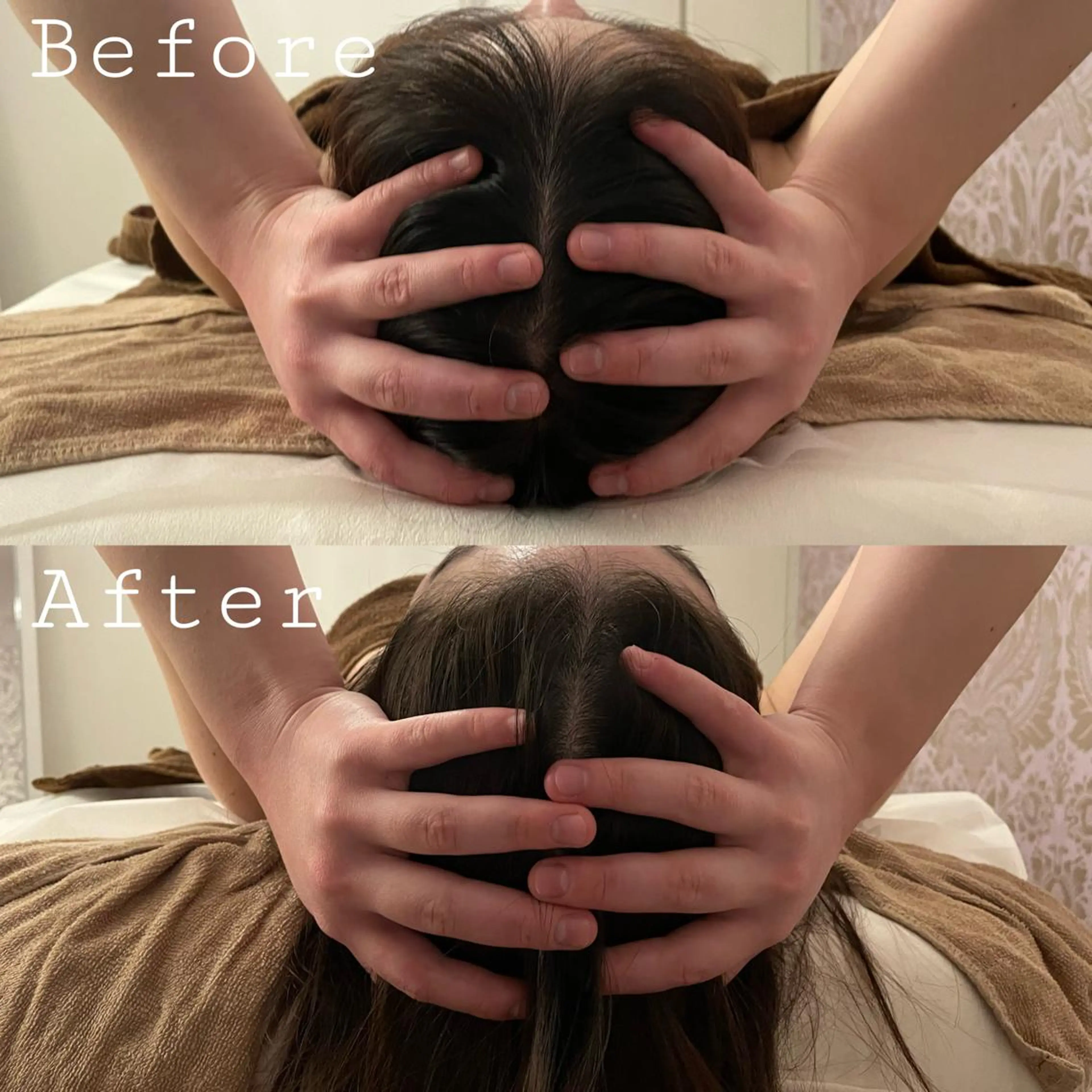 【頭首肩スッキリ♪】最新機器×ハンドの極上ドライヘッドスパ*50分施術の写真