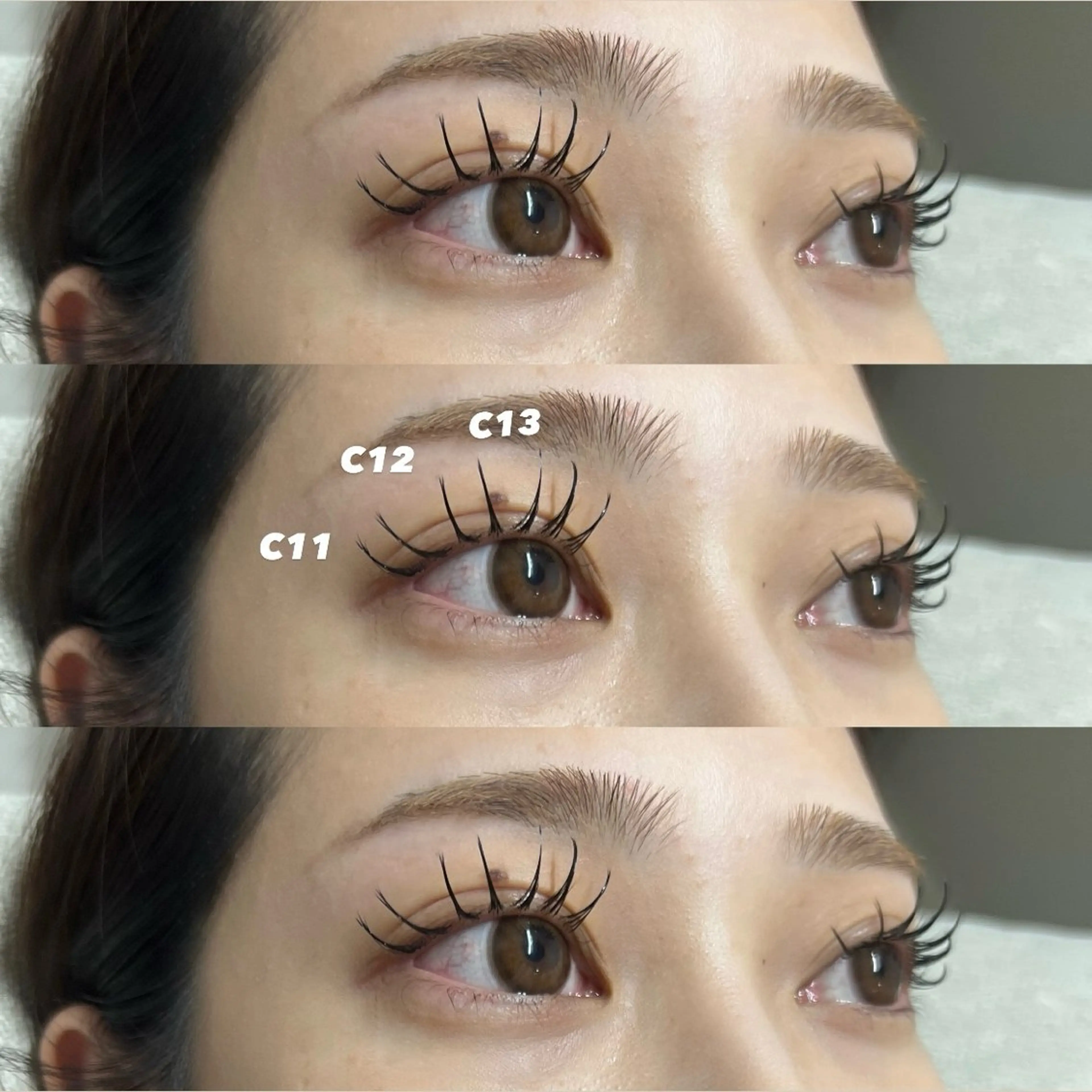 マツエク・マツパ パリジェンヌラッシュリフト 🐈‍⬛束感マツエク はるな🐈‍⬛のマツエク・マツパデザイン