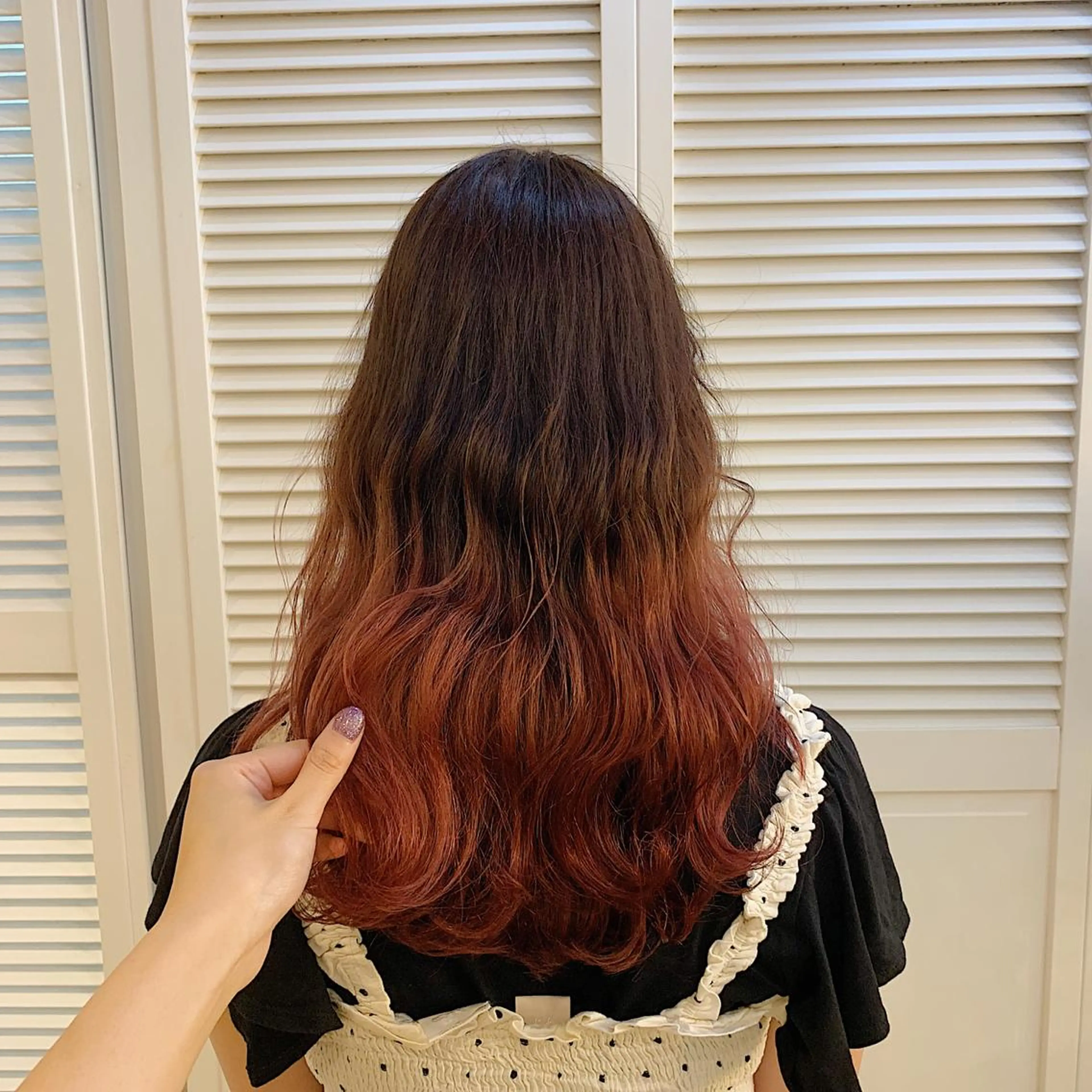 セミロング カラー GO TODAY SHAiRE SALON 町田店所属・🫧大森 知夏🫧のヘアスタイル