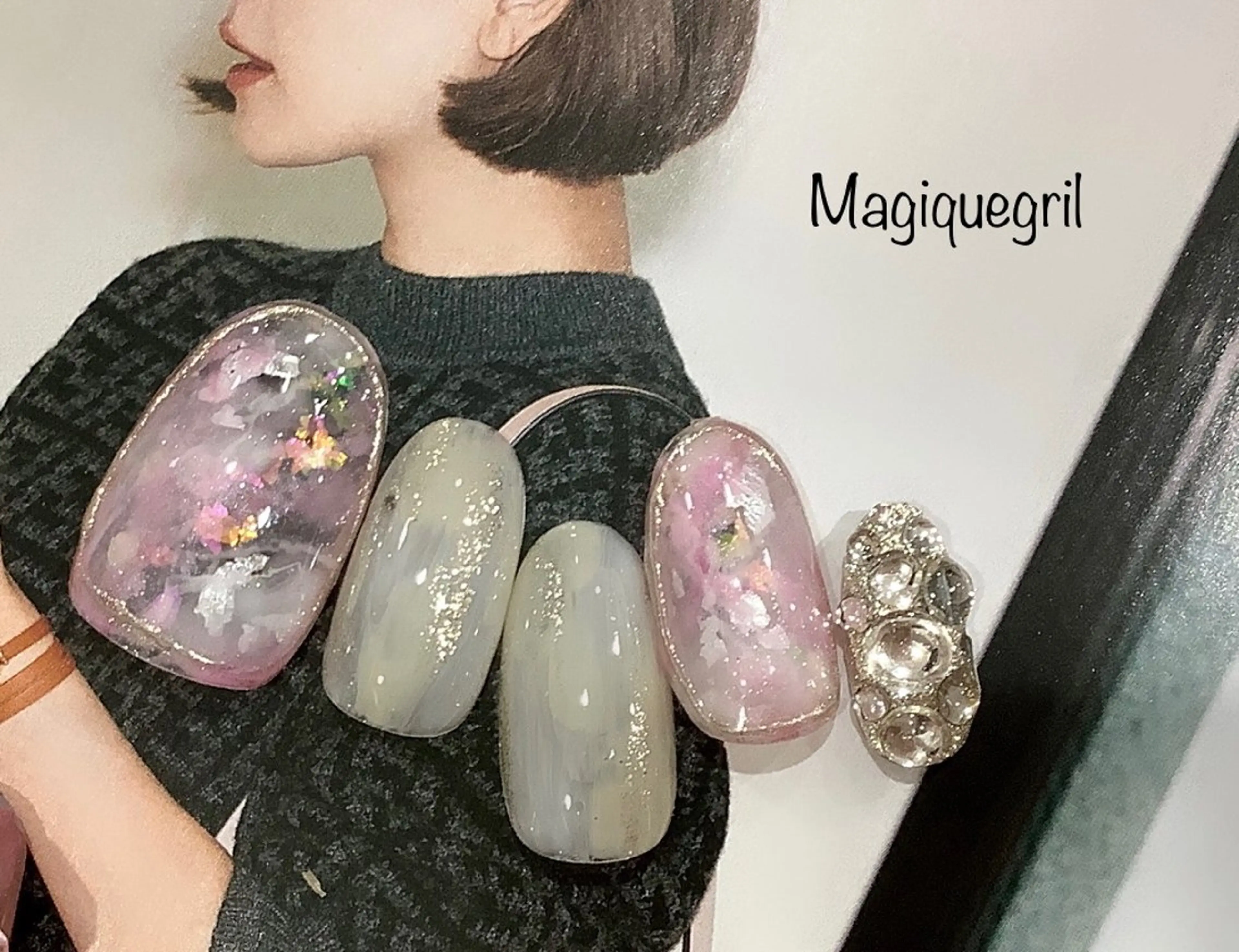ネイル ハンドネイル 🌸Nail&Eye KAKU🌸のネイルデザイン
