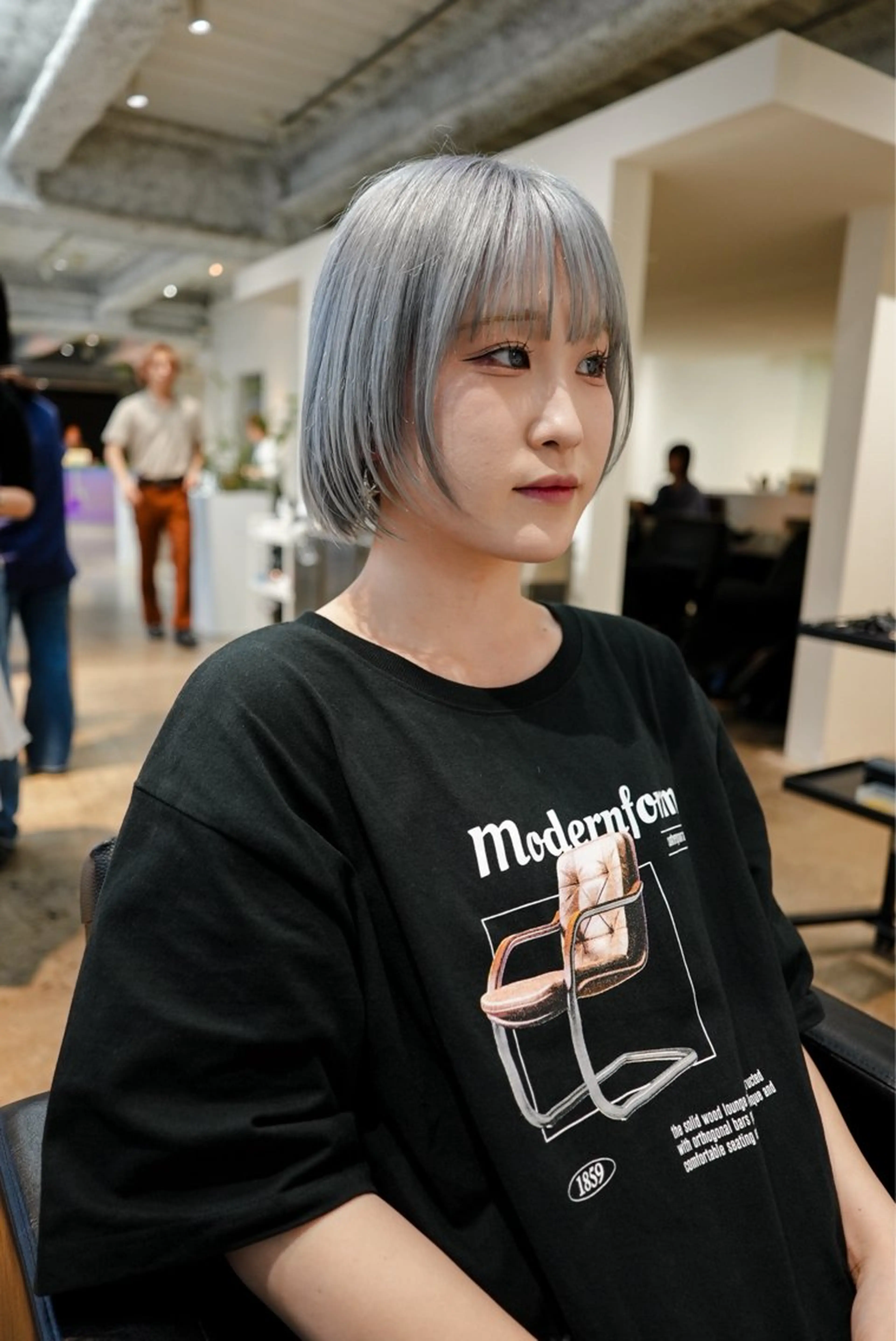 ミディアム カラー ヘアカラー STAN WOOD所属・似合わせcut 🔥yutakaのヘアスタイル