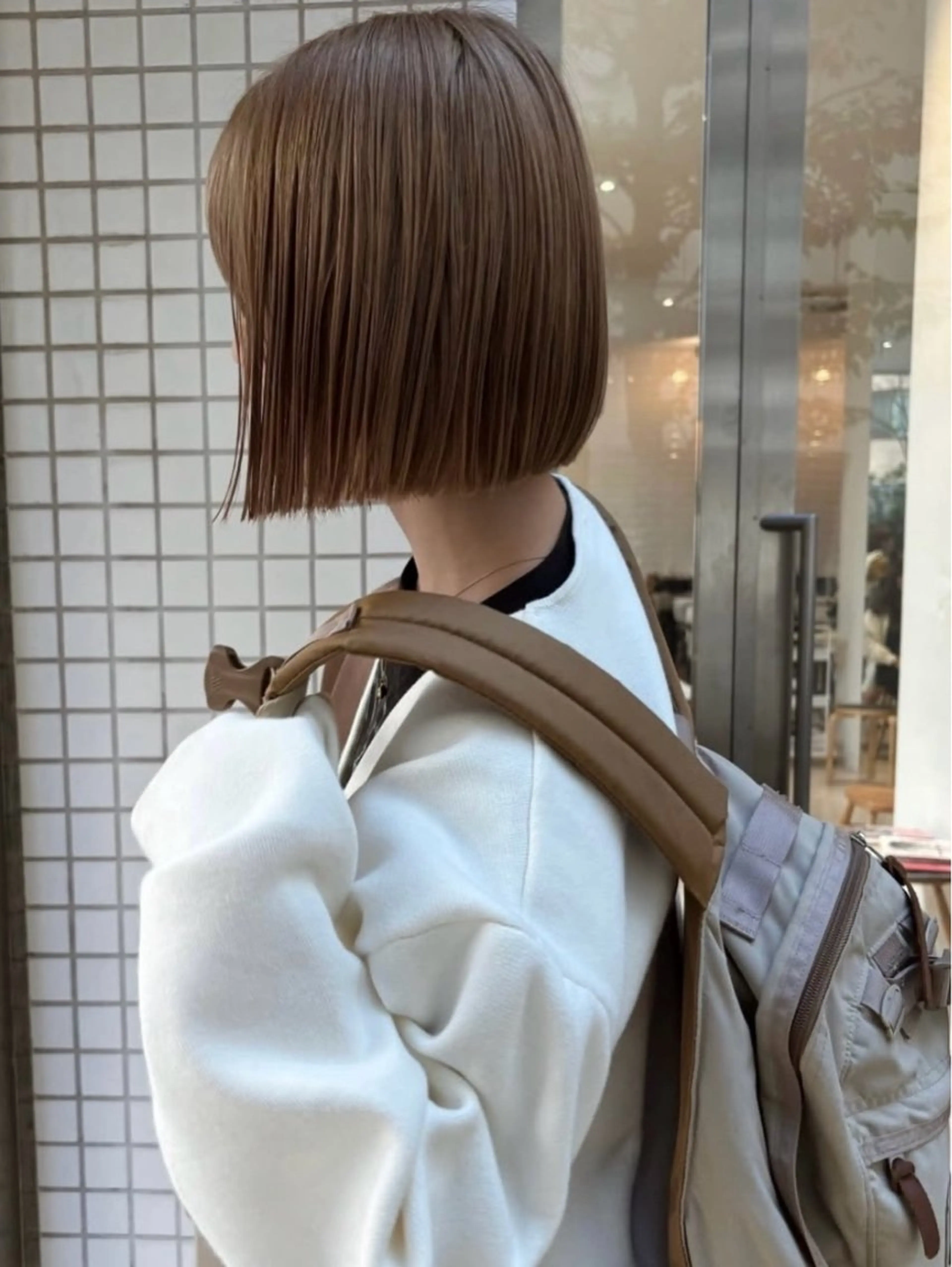 ショート 🍑透明感hair ・NENE🍑のヘアスタイル