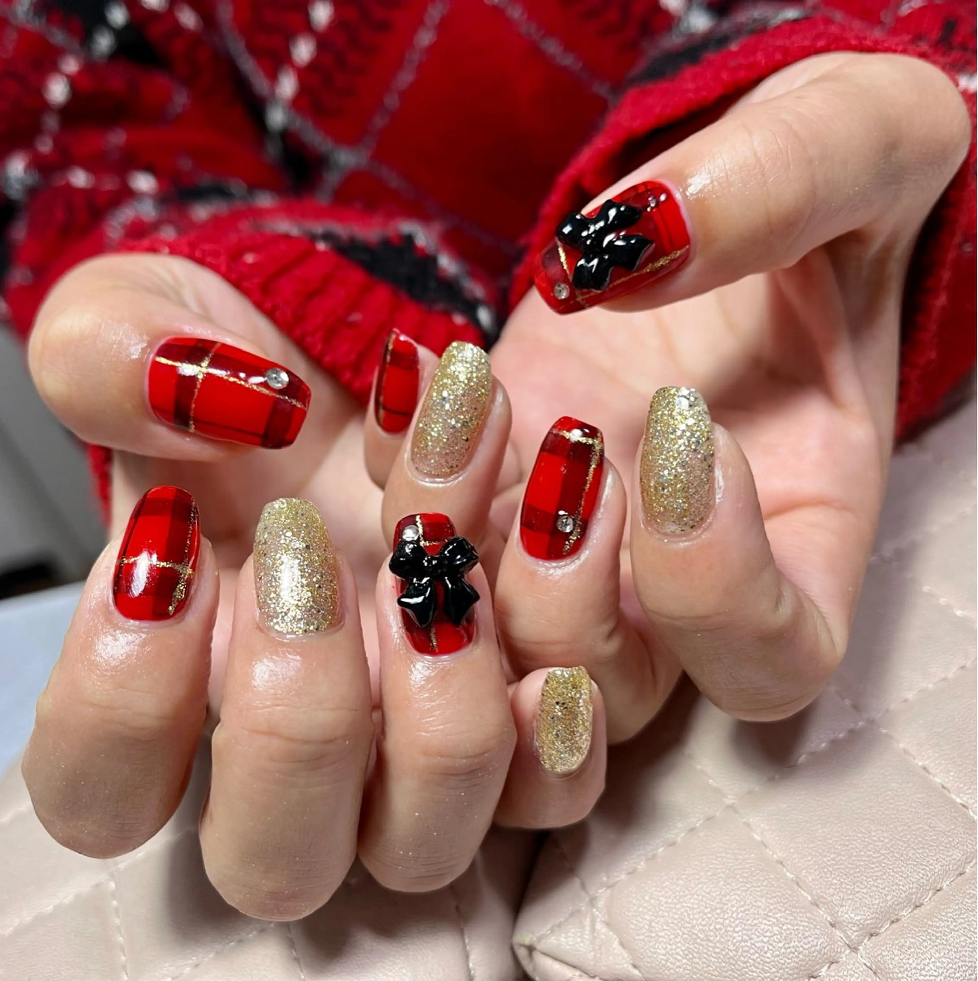 ネイル ハンドネイル goldgleams ちなのネイルデザイン