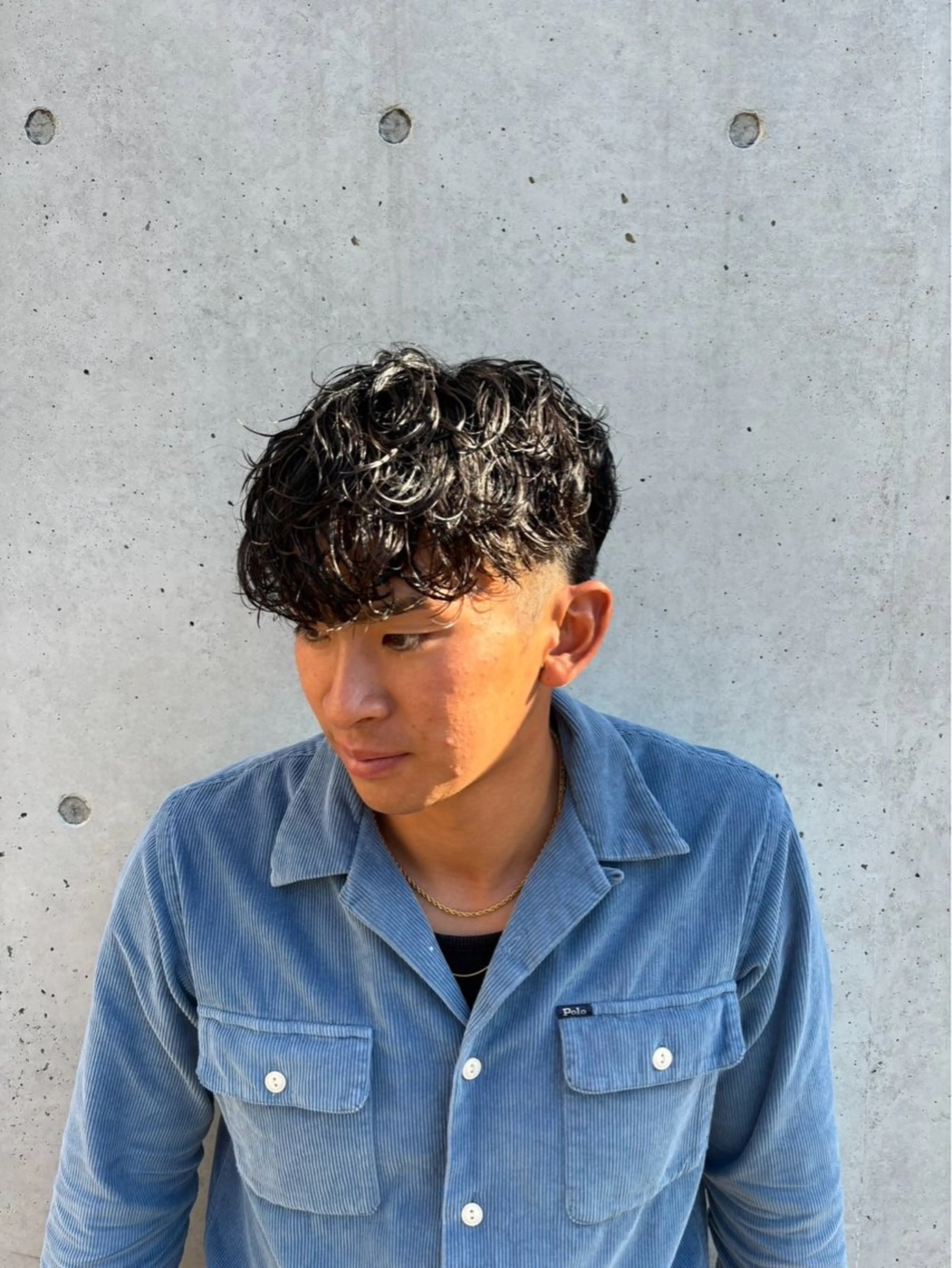 ニュアンスパーマ フェザーパーマ 楓河のヘアスタイル