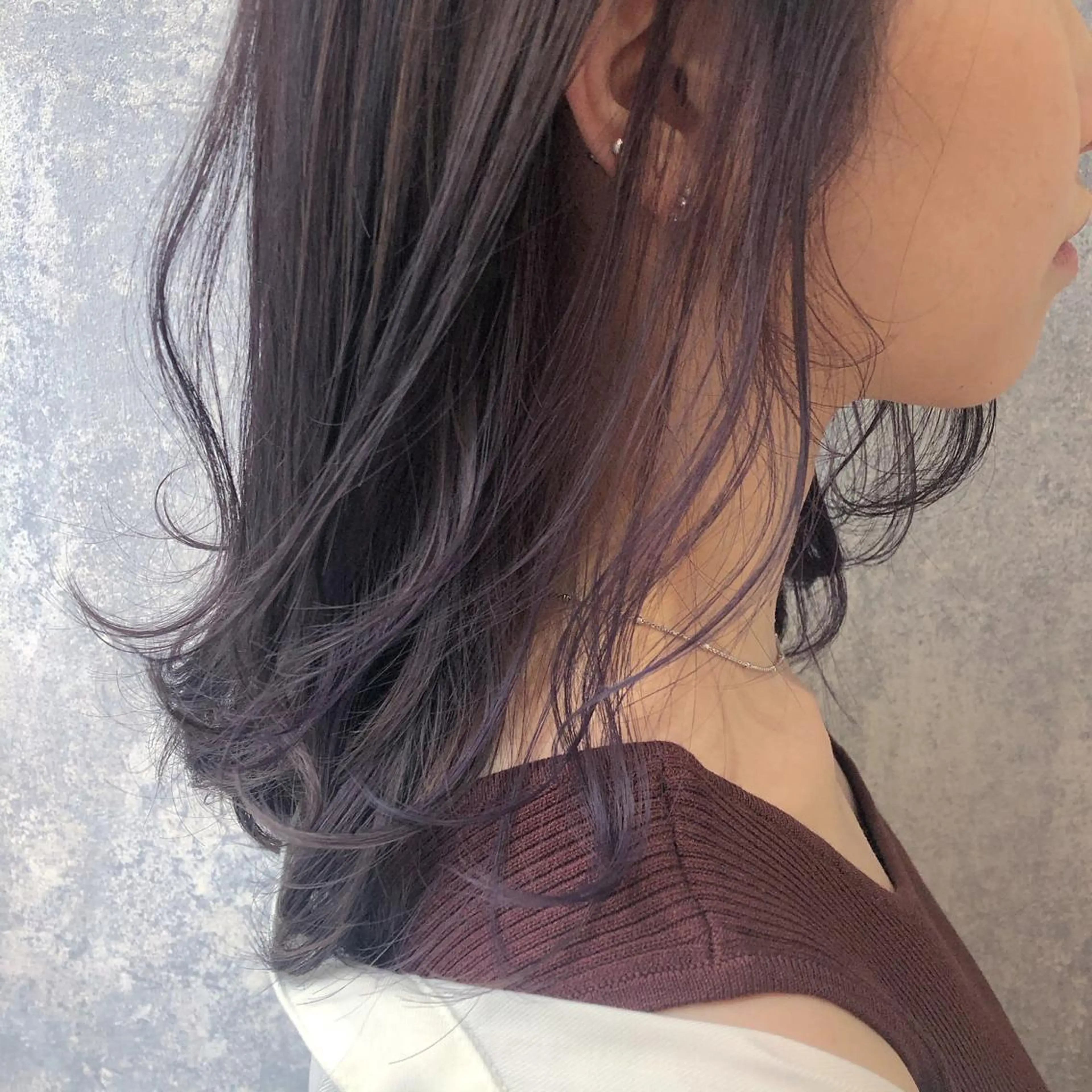 カラー インナーカラー ヘアカラー レイヤー/ボブ/ 顔周り/yukinaのヘアスタイル