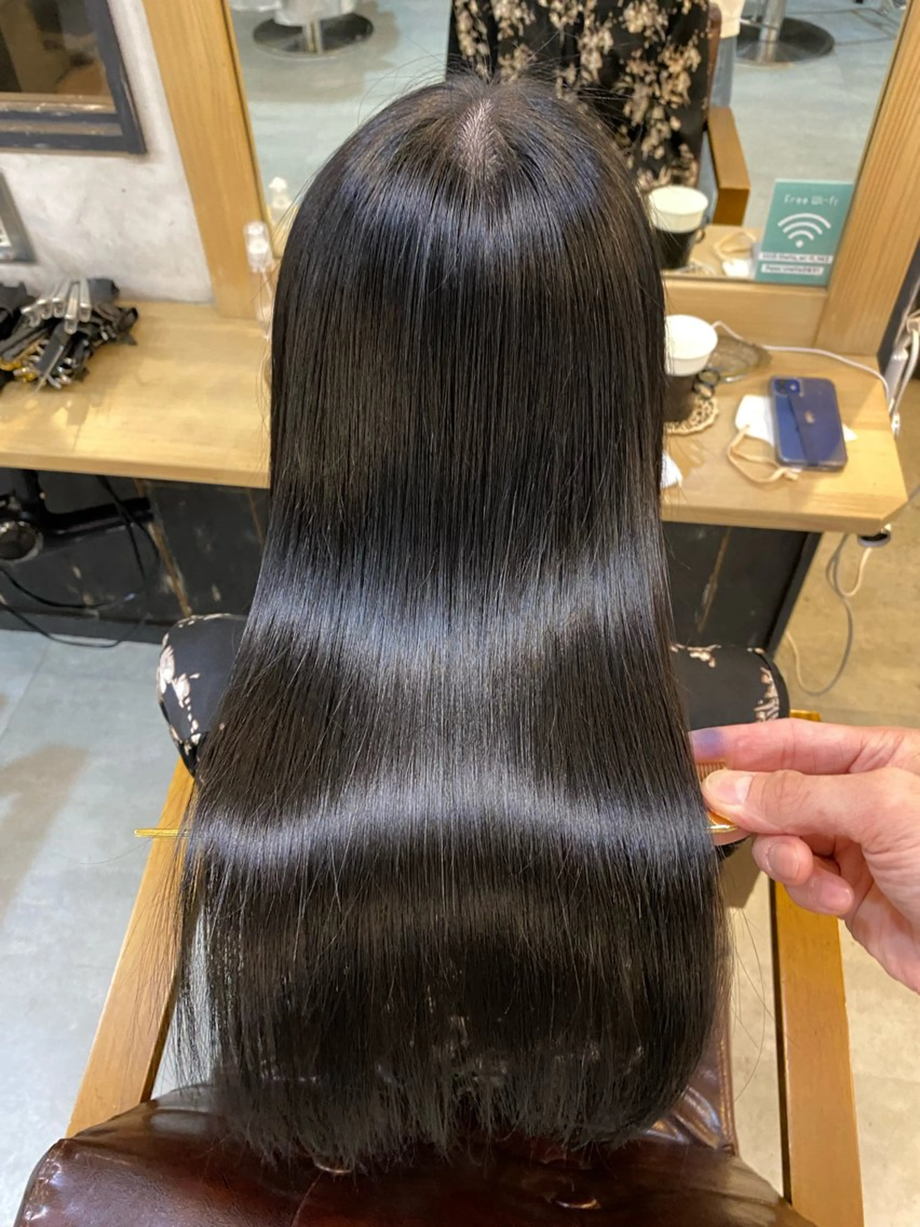 ロング 髪質改善 ロング 酸性ストレート 縮毛矯正 トリートメント ヘッドスパ ヘアセット 美髪矯正 🌈髪質改善 山下のヘアスタイル