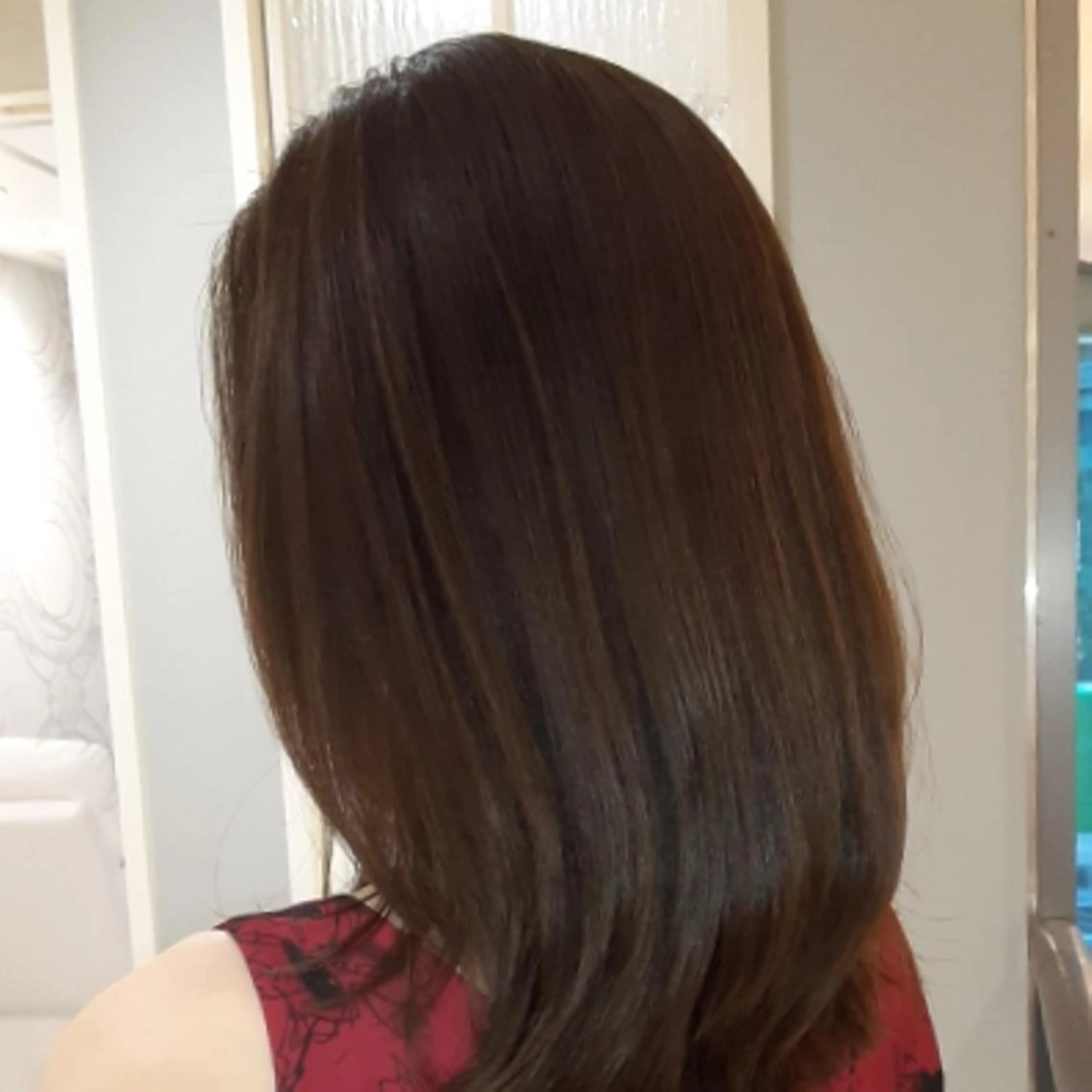 セミロング トリートメント トリートメント ヘアセット  知念　香トータル ビューティー🌷のヘアスタイル