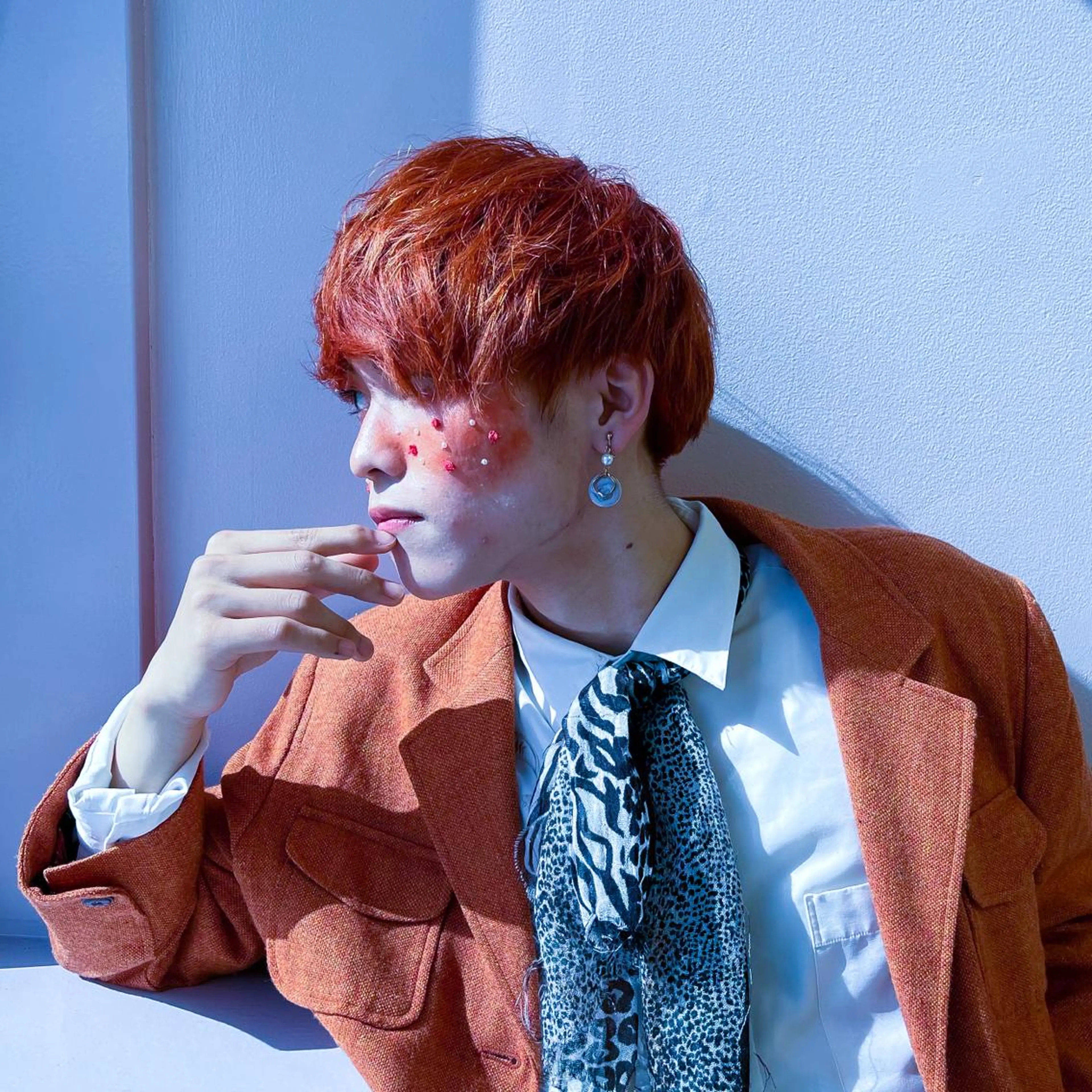 メンズ シャドウパーマ/ 波巻きパーマ/三鷹のヘアスタイル