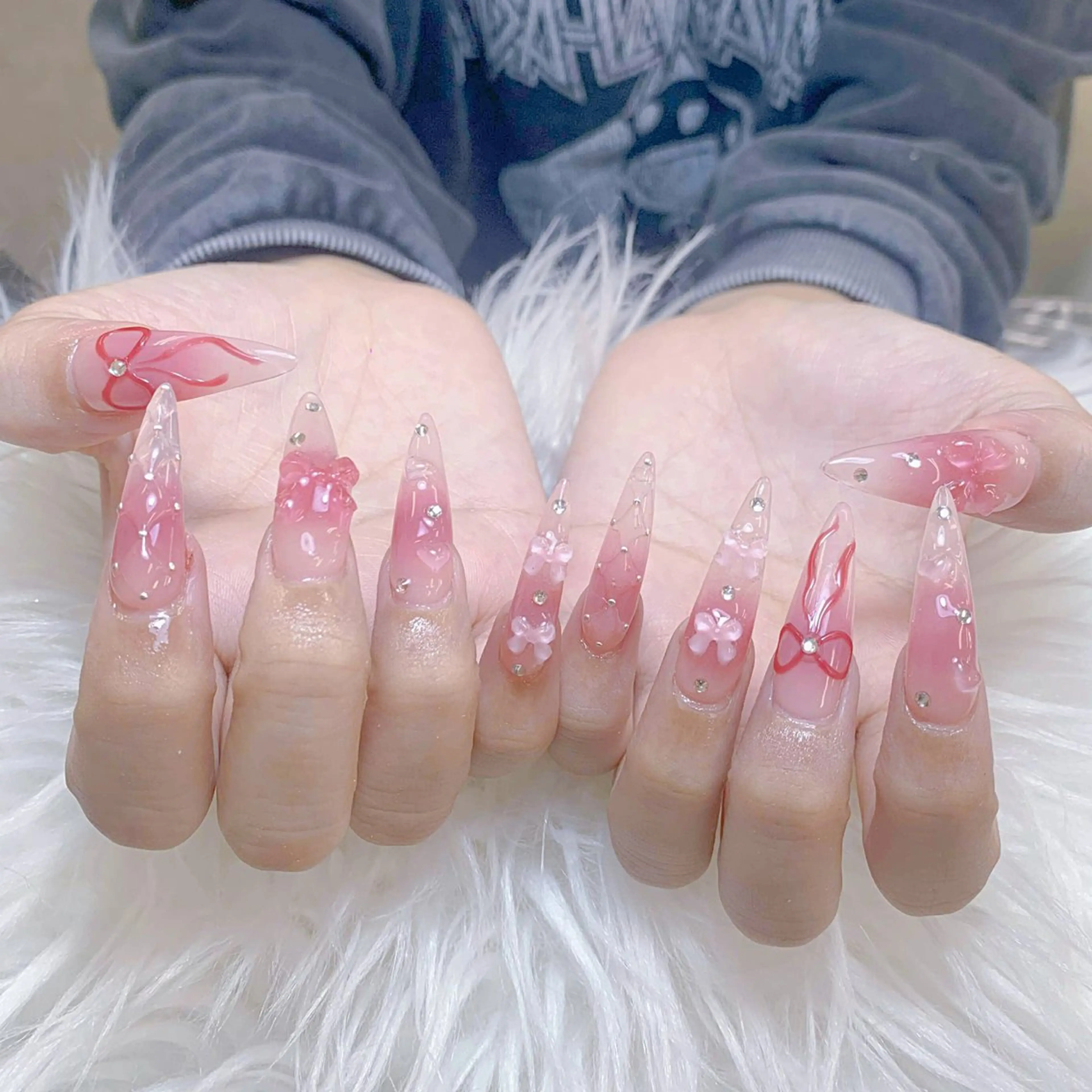 ネイル ハンドネイル ANH NAIL ゴテゴテ専門店💎のネイルデザイン