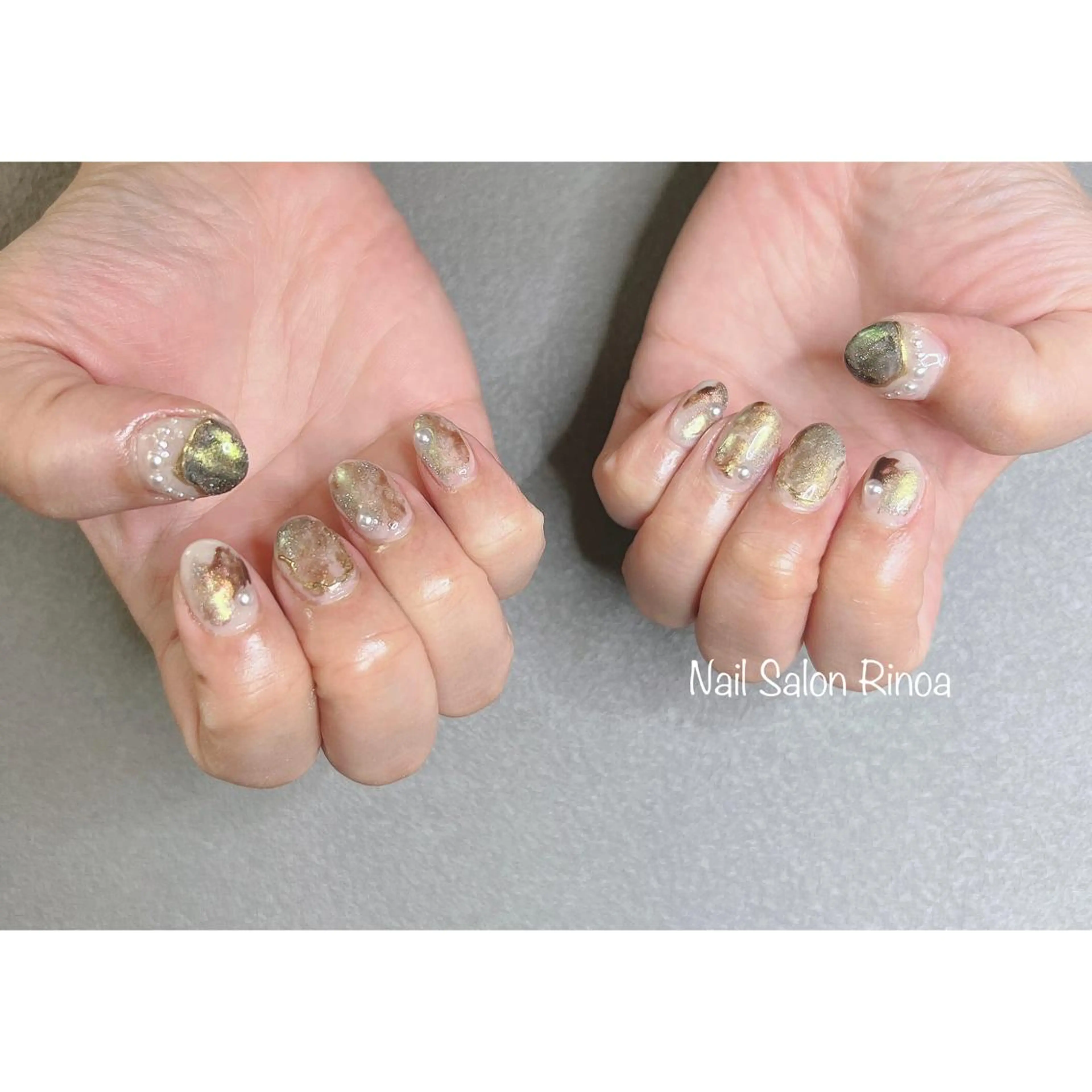 ネイル ハンドネイル フットネイル Nail Salon Rinoaのネイルデザイン