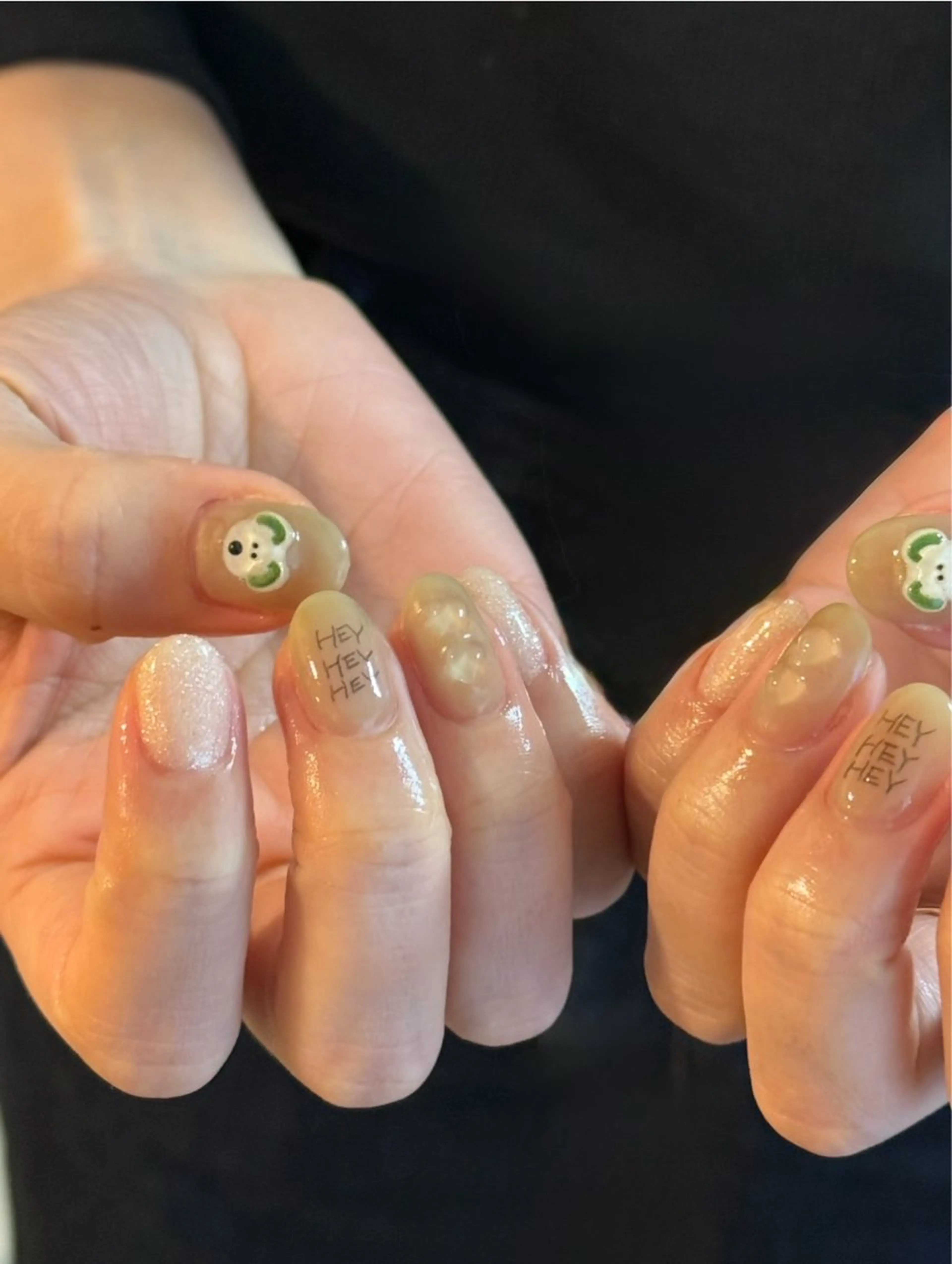 ネイル ハンドネイル Black sheep.所属・Fujimori .のネイルデザイン