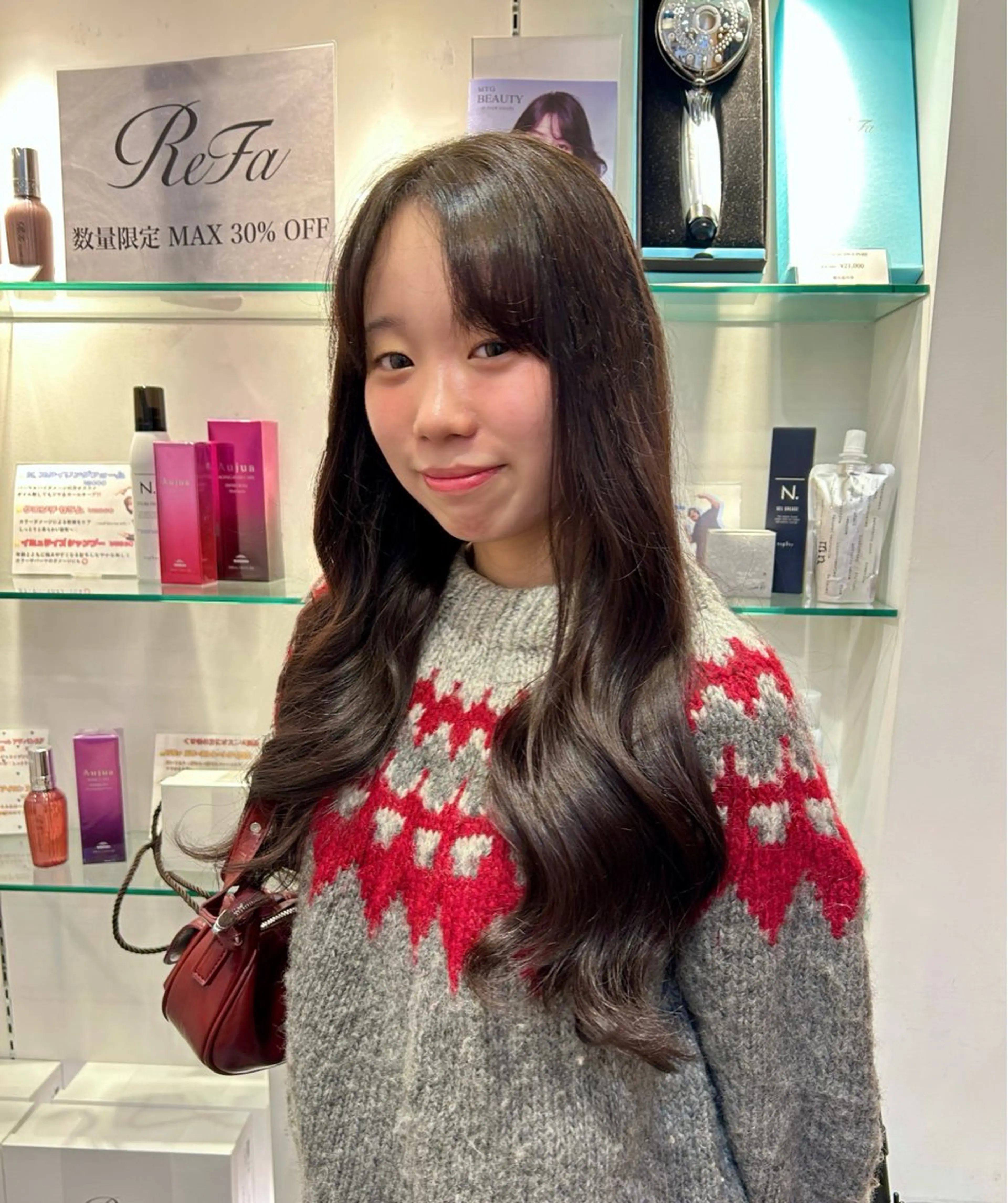 ロング 太田 絵麻のヘアスタイル