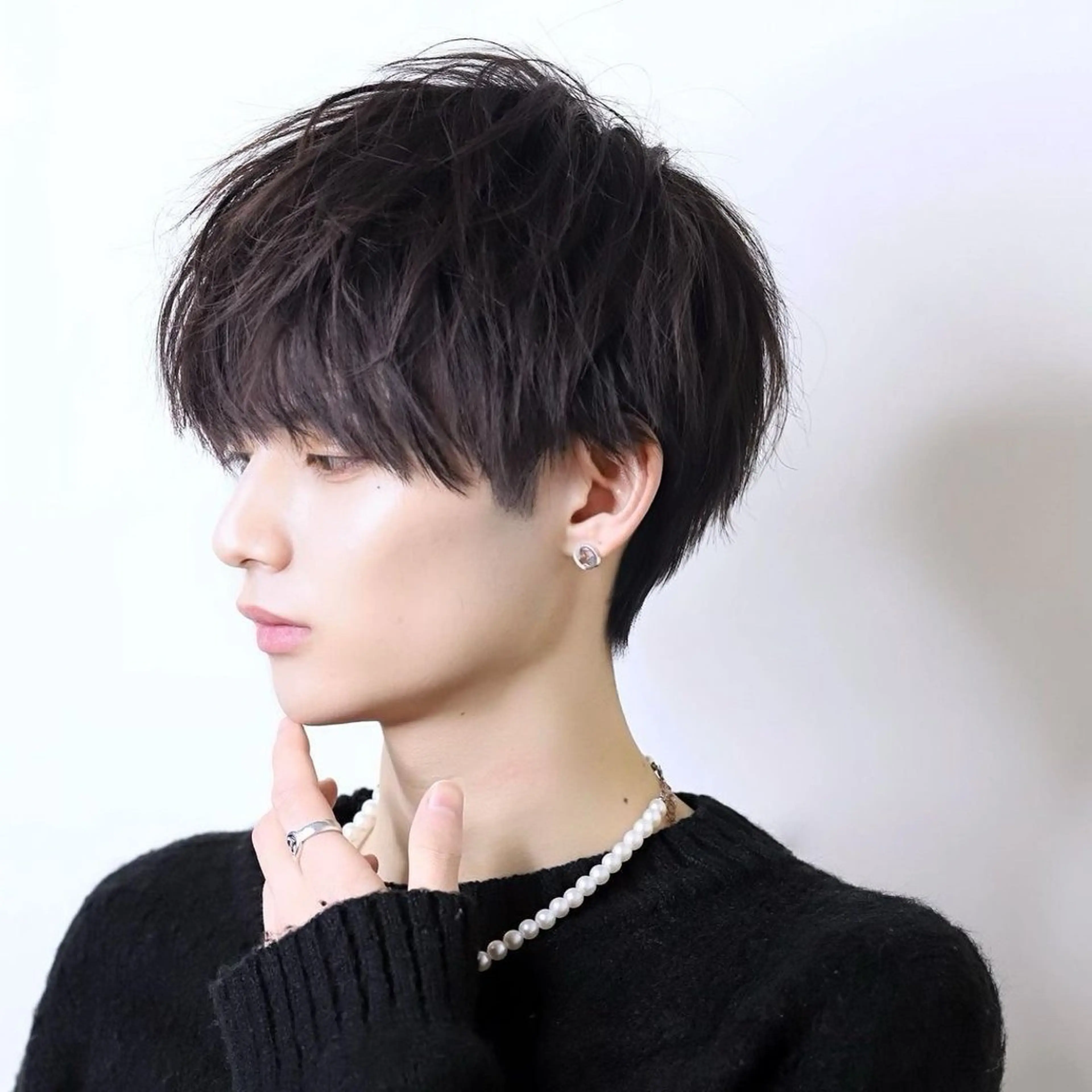 メンズ センターパート マッシュ メンズウルフカット ウルフカット 👑メンズパーマ👑 /原宿/かずまのヘアスタイル