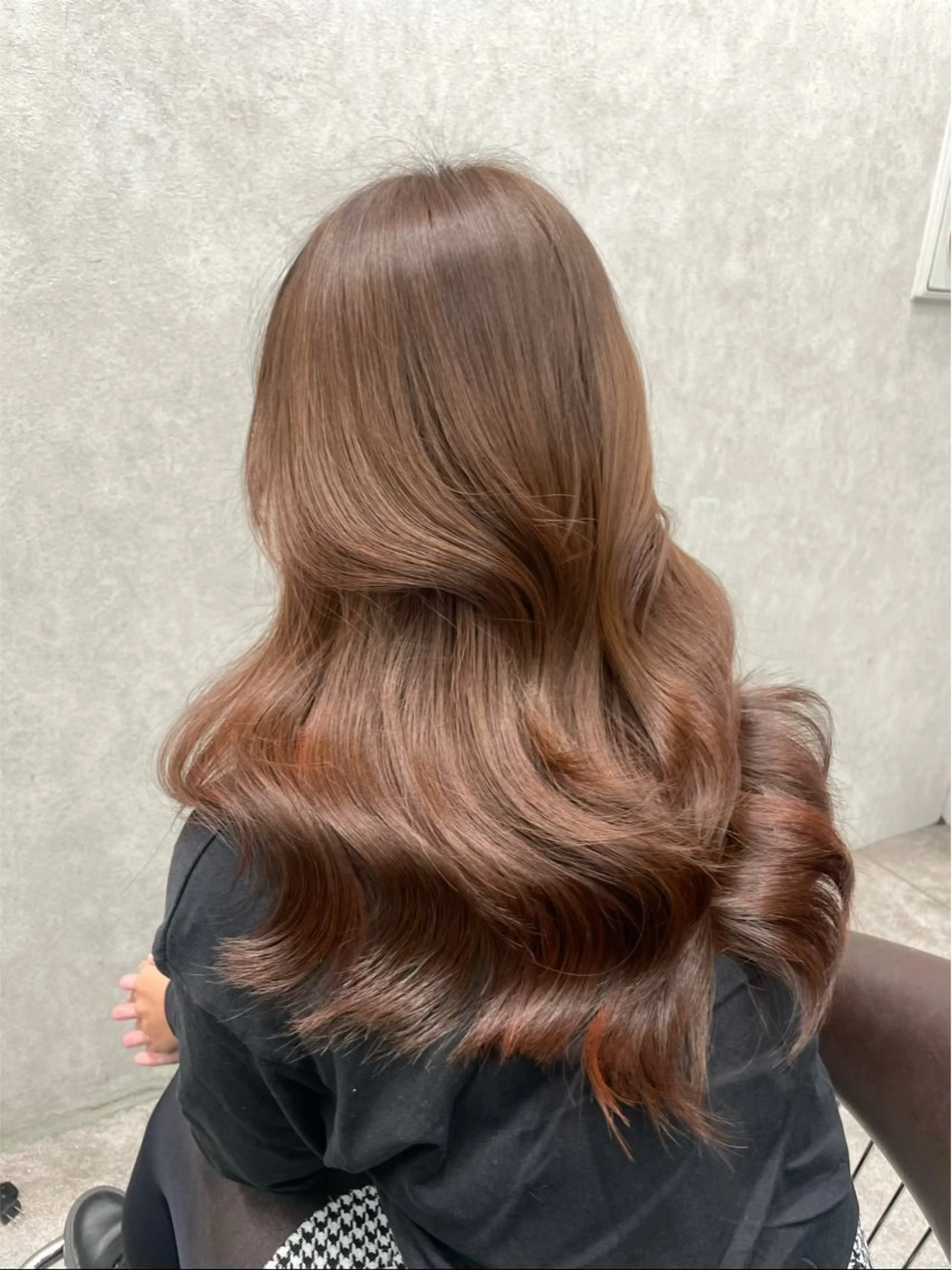 【⭐︎ブリーチ無しで明るくしたい方⭐︎】ブリーチ無しダブルカラー+似合わせカット+トリートメント+スタイリング¥9900の写真