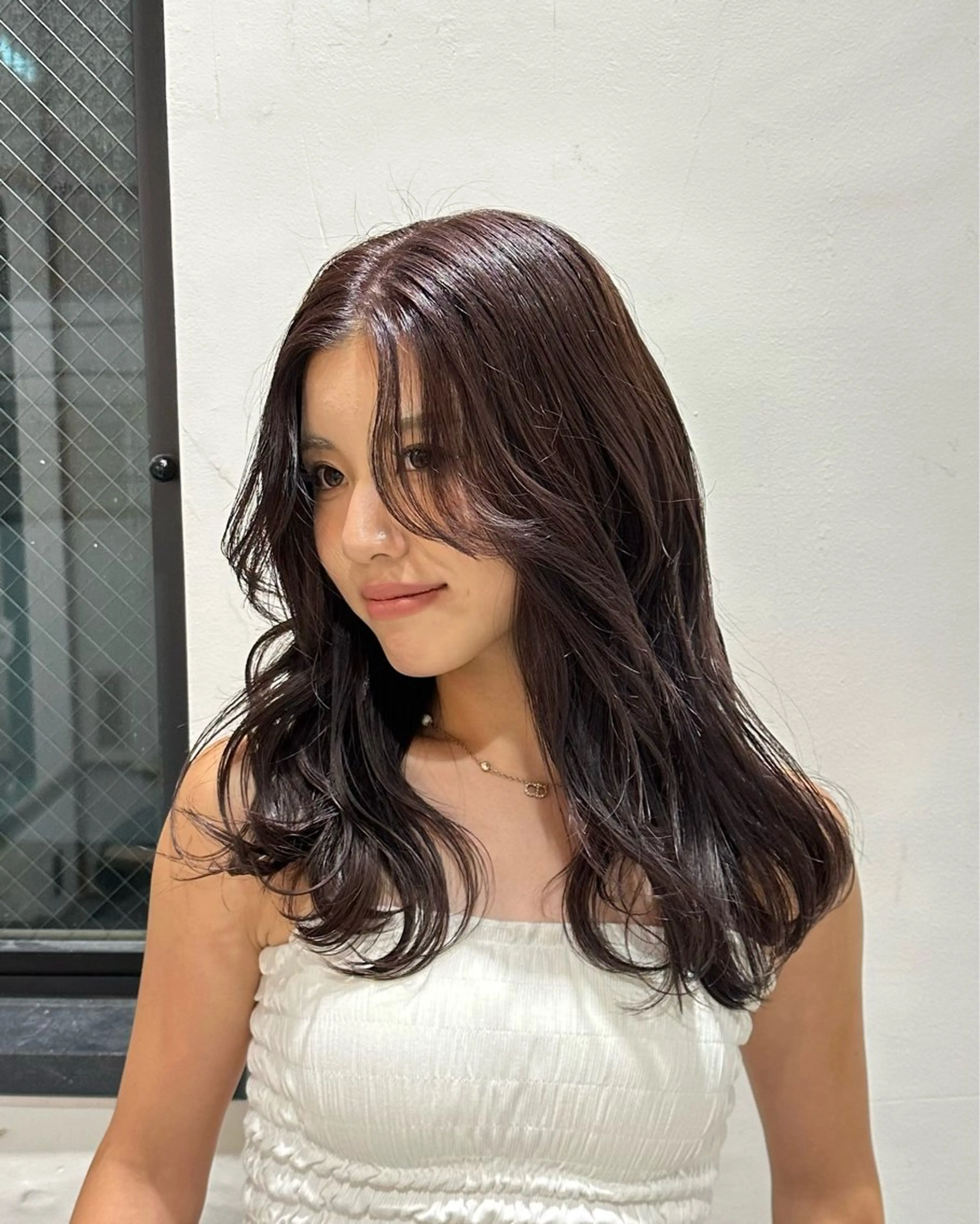 カラー グレージュ ラベンダーカラー ラベンダーグレージュ ラベンダーグレー hayato / 梅田のヘアスタイル