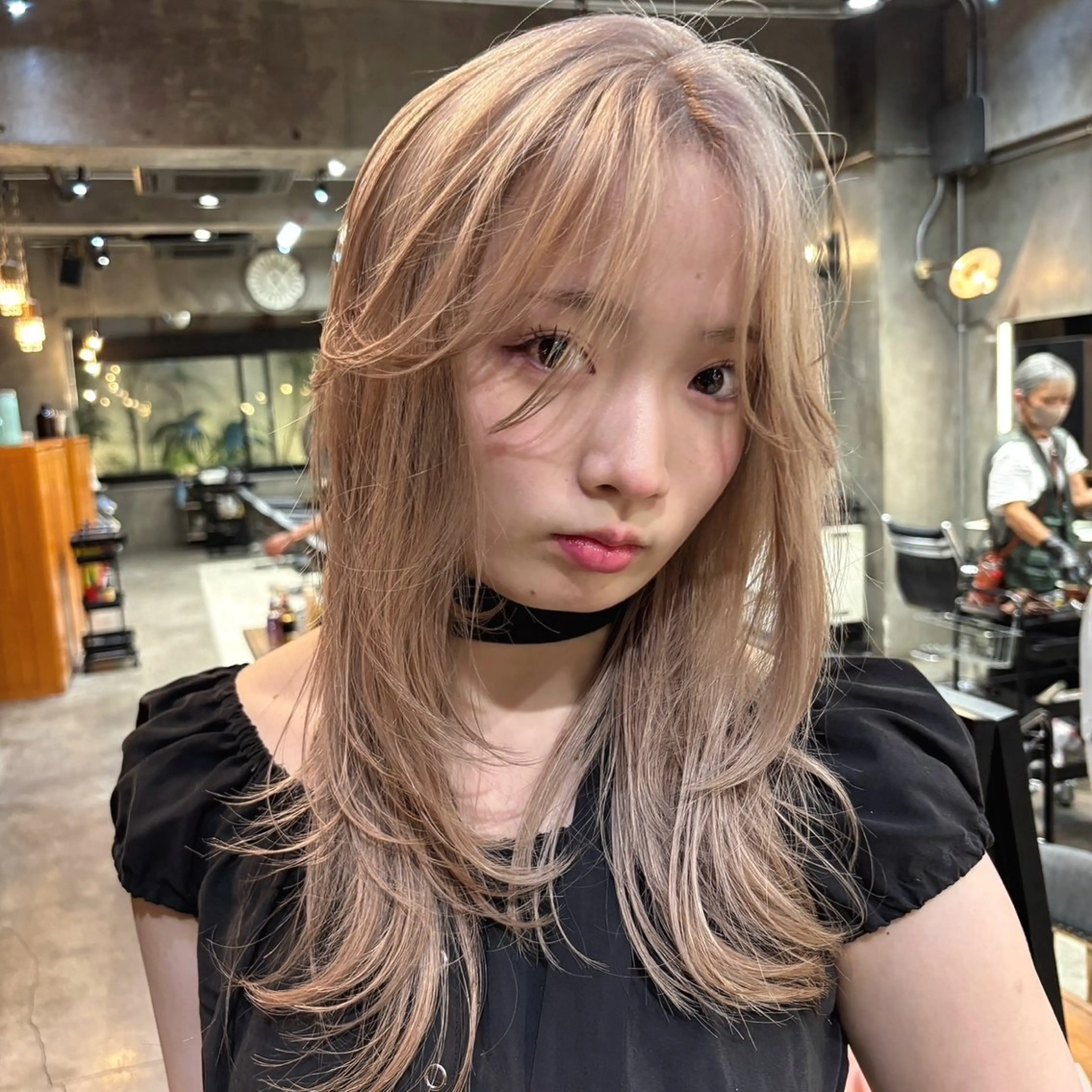 ロング カラー カット ヘアカラー トリートメント デザインレイヤー/ KOSUKEのヘアスタイル