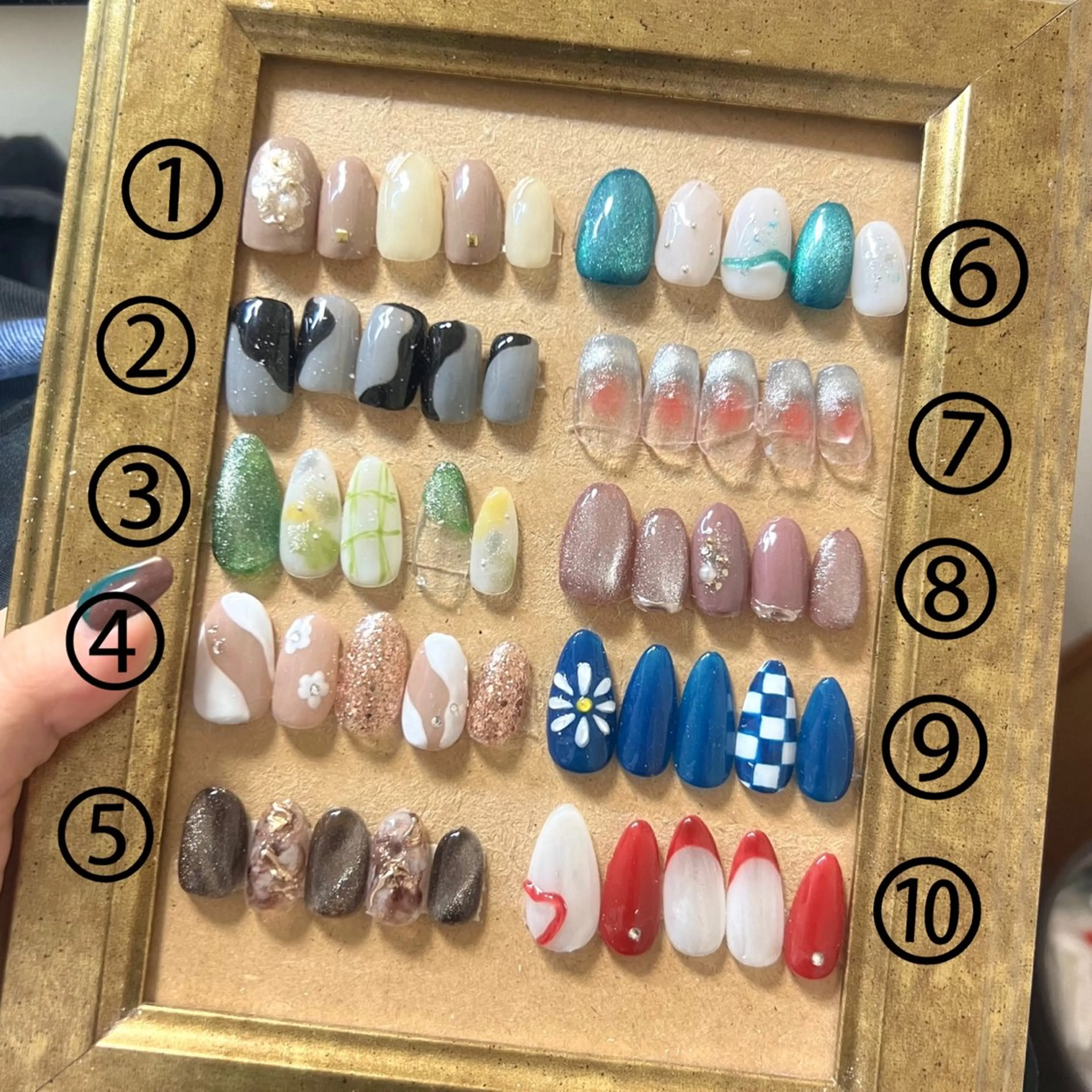 ネイル やつや ももかのネイルデザイン