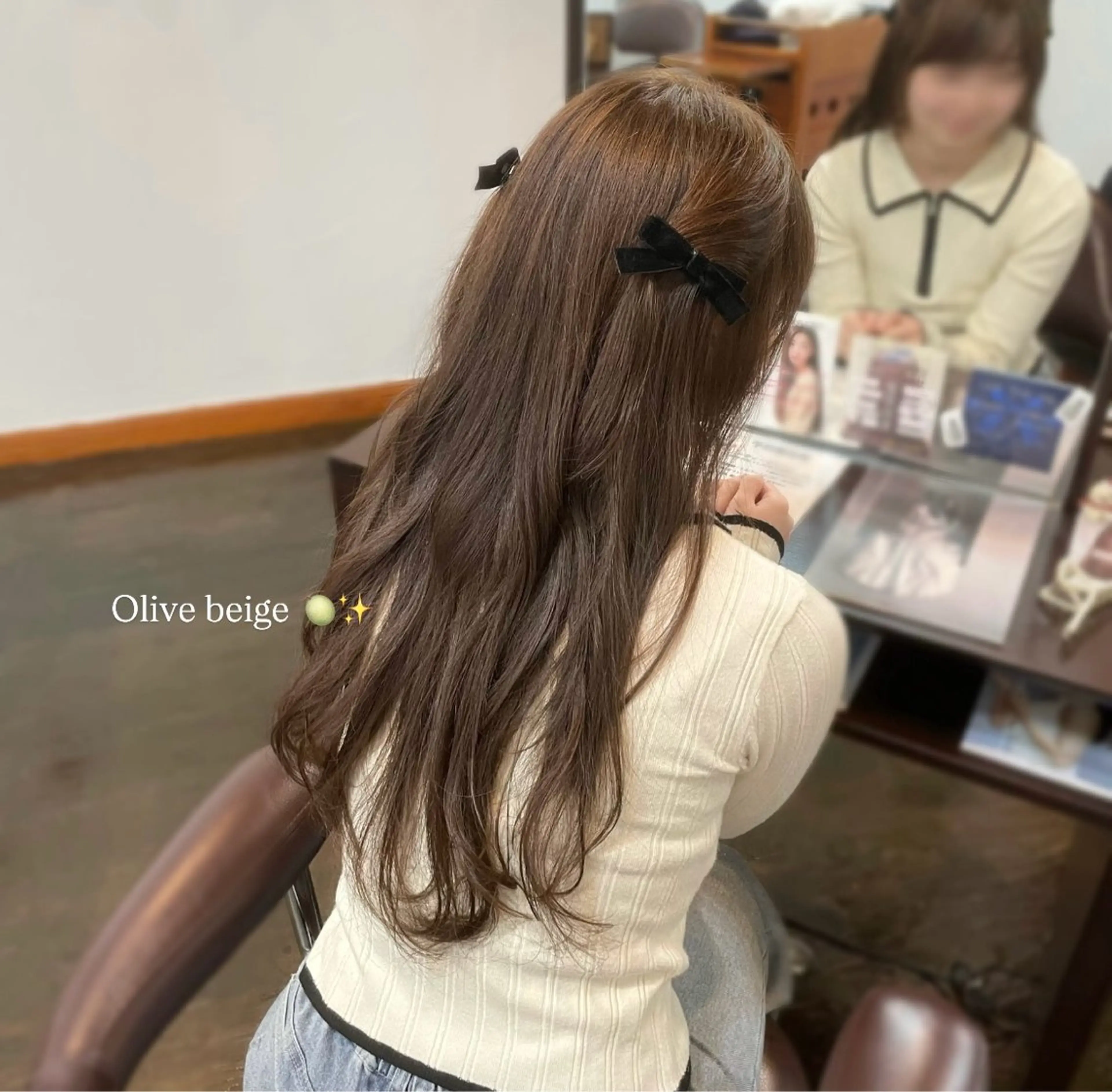 ロング カラー ベージュカラー ヘアカラー nana ♡のヘアスタイル