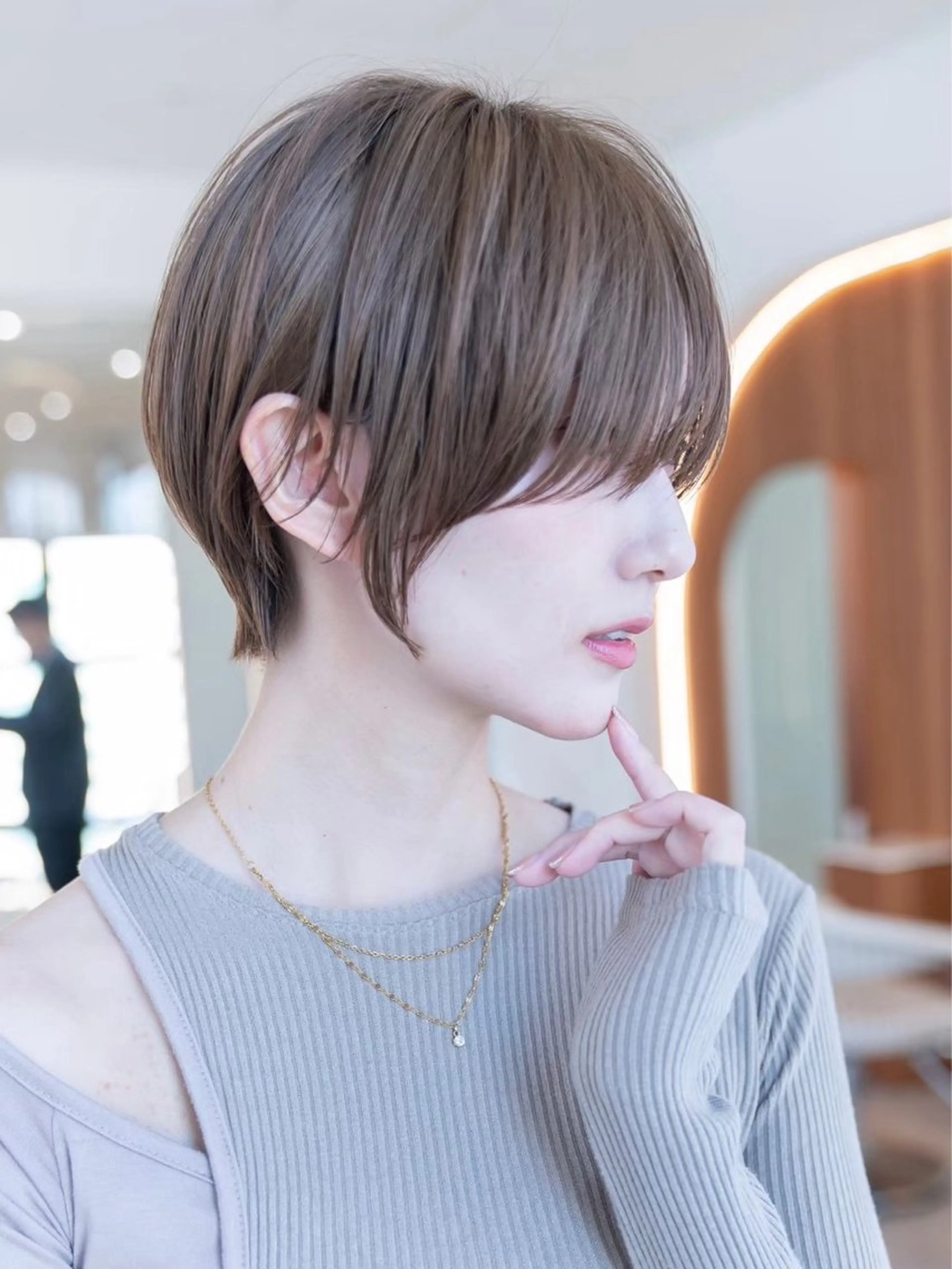 ショート カラー ショートヘア 渋谷ボブ/レイヤー ボブ田中航平のヘアスタイル