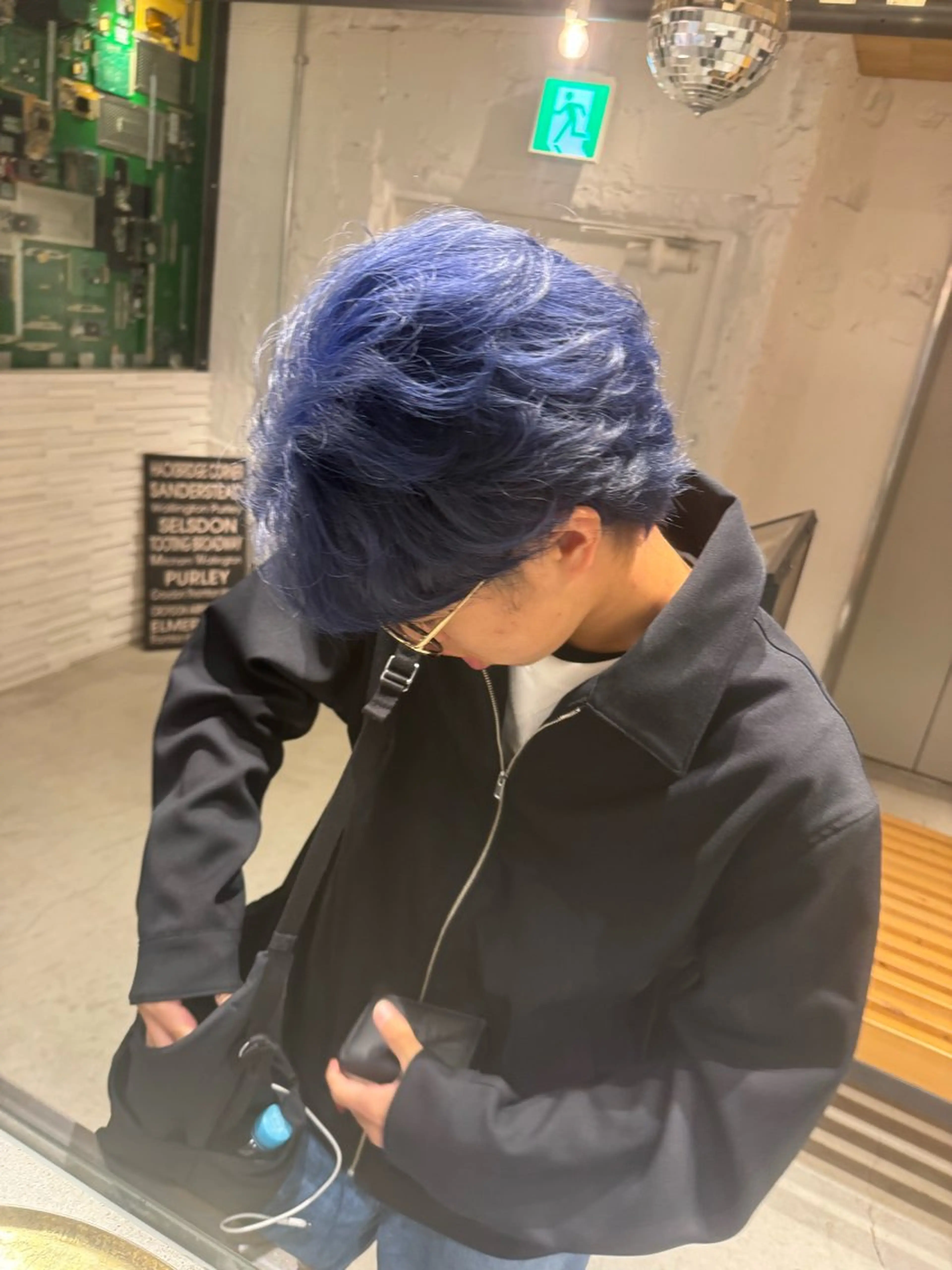 メンズ ヘアカラー 🌶推しカラー RINA🌶´-のヘアスタイル