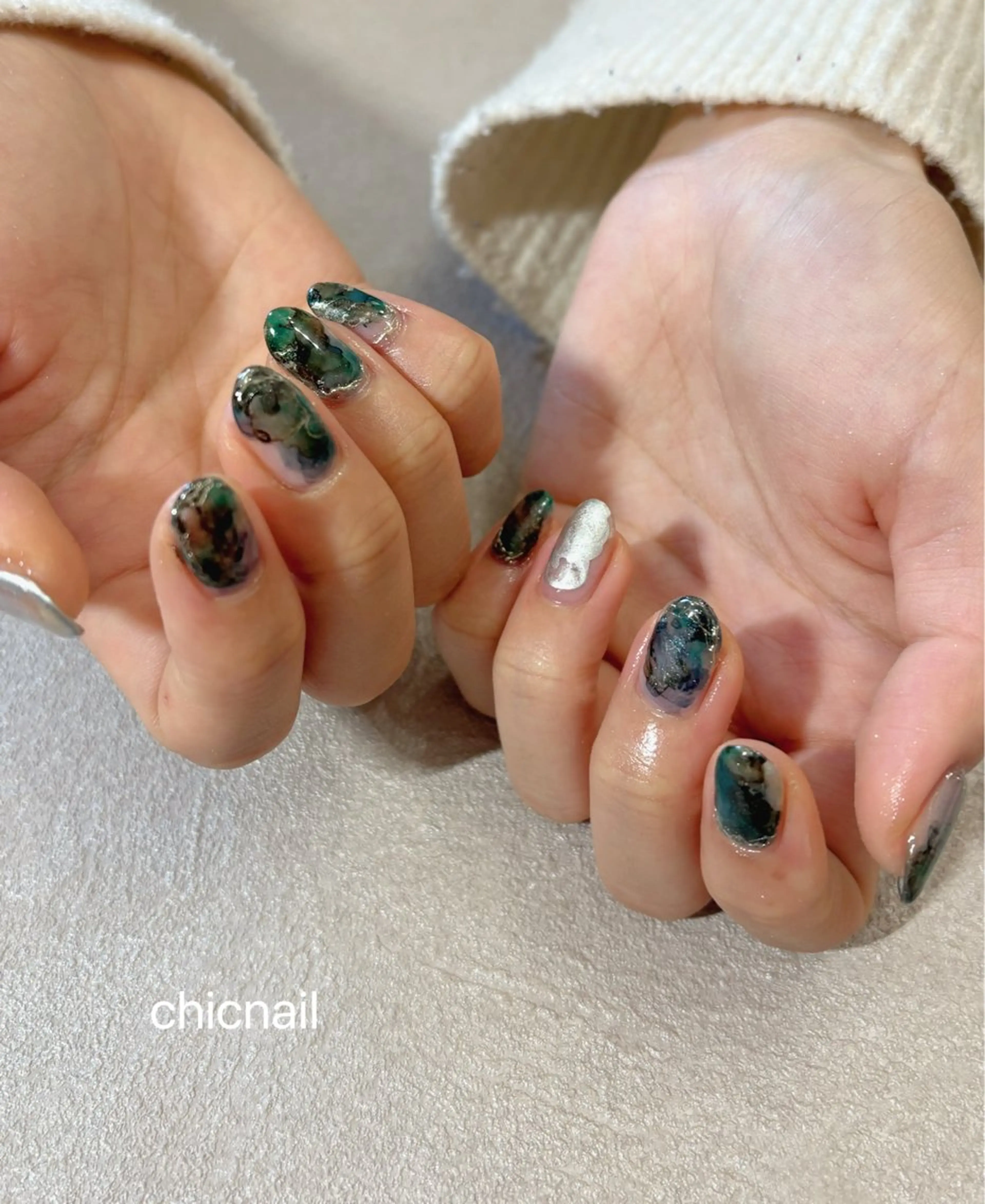 ネイル ハンドネイル chic nailのネイルデザイン