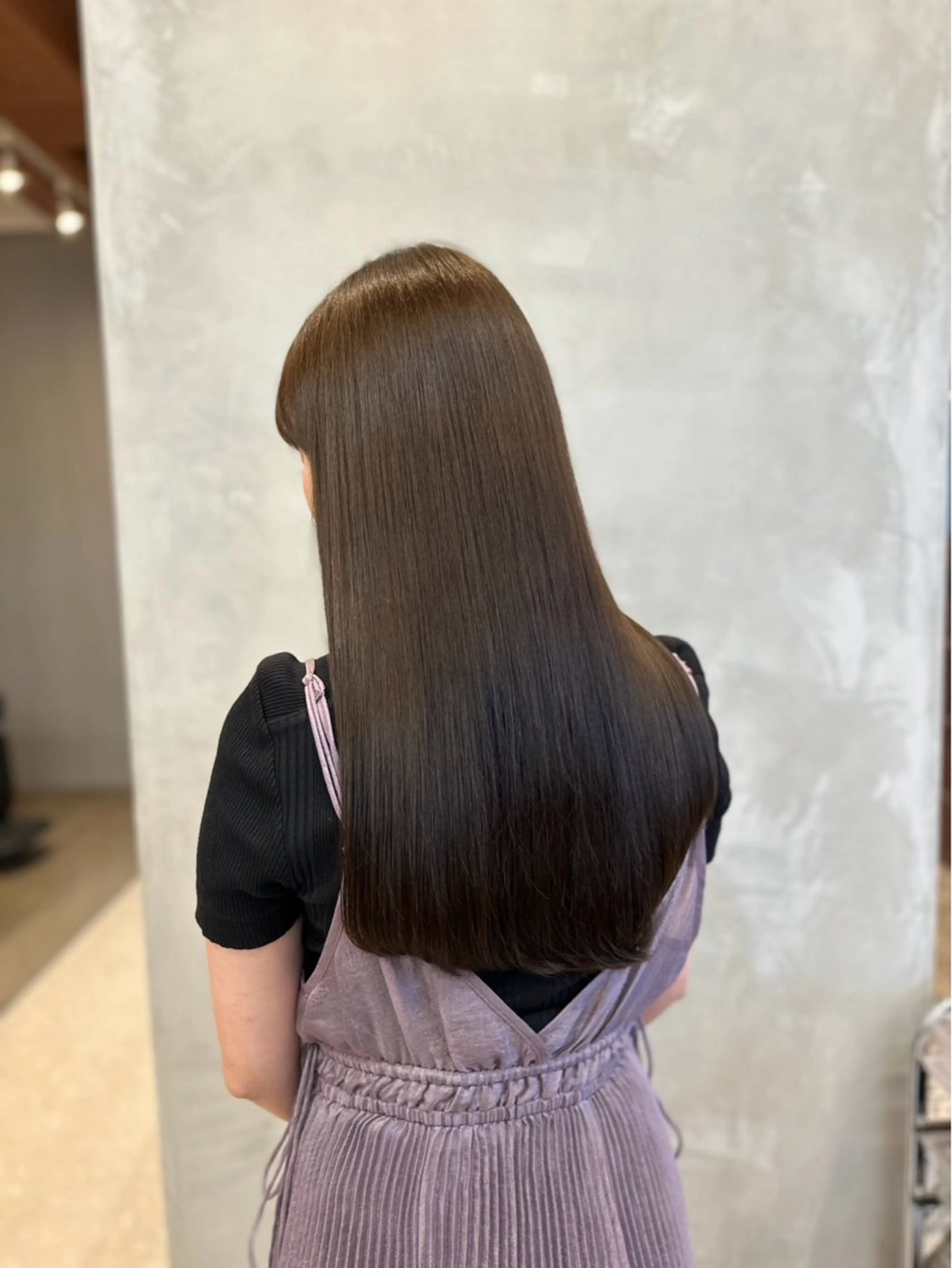 ロング 縮毛矯正 elima 調布所属・ちせ/ 透明感カラー /調布˚ 🦢₊✧のヘアスタイル