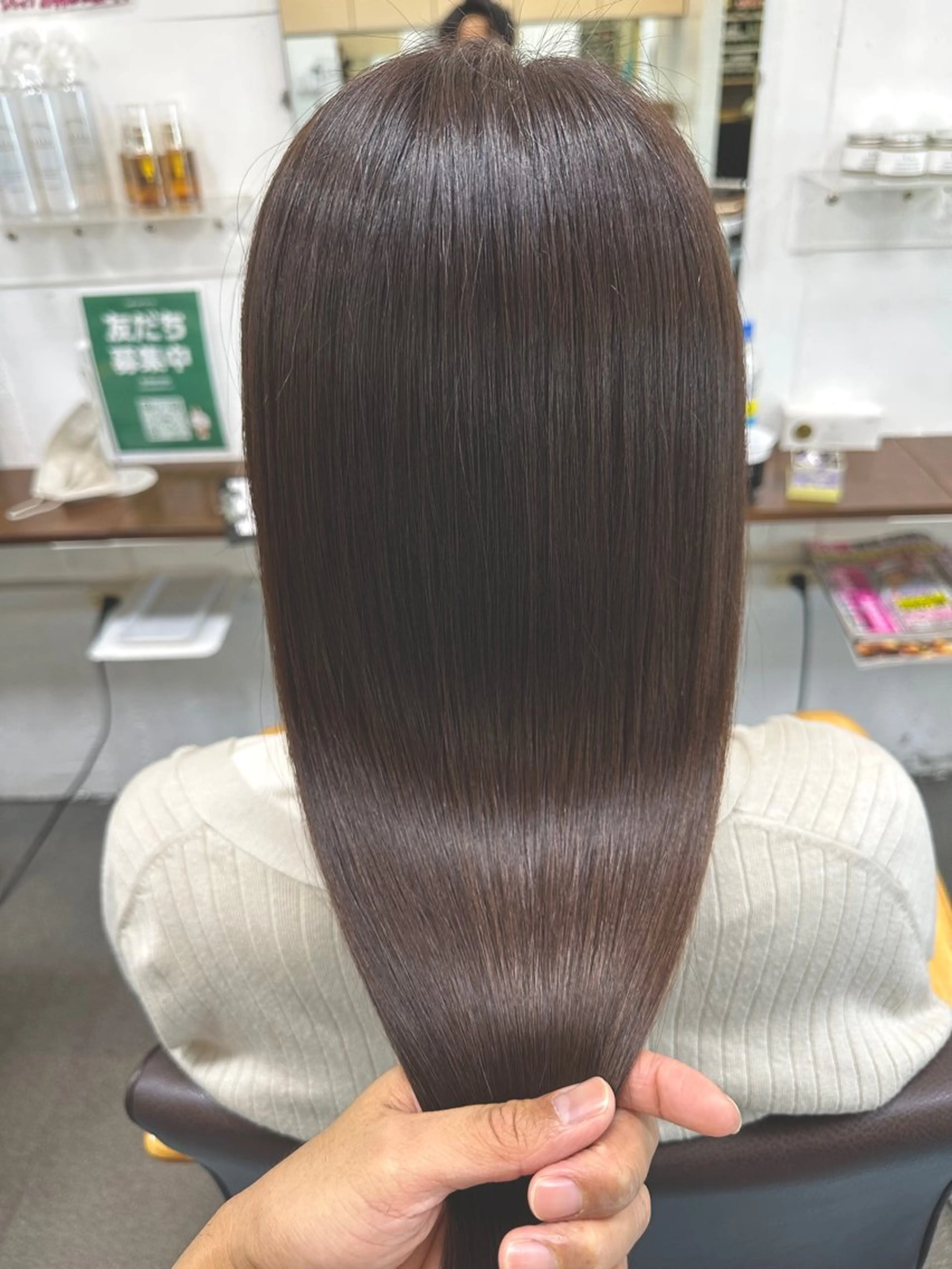 ロング 髪質改善 トリートメント カット ヘアカラー トリートメント 【髪質改善】に特化 オリーブオイルクラブのヘアスタイル