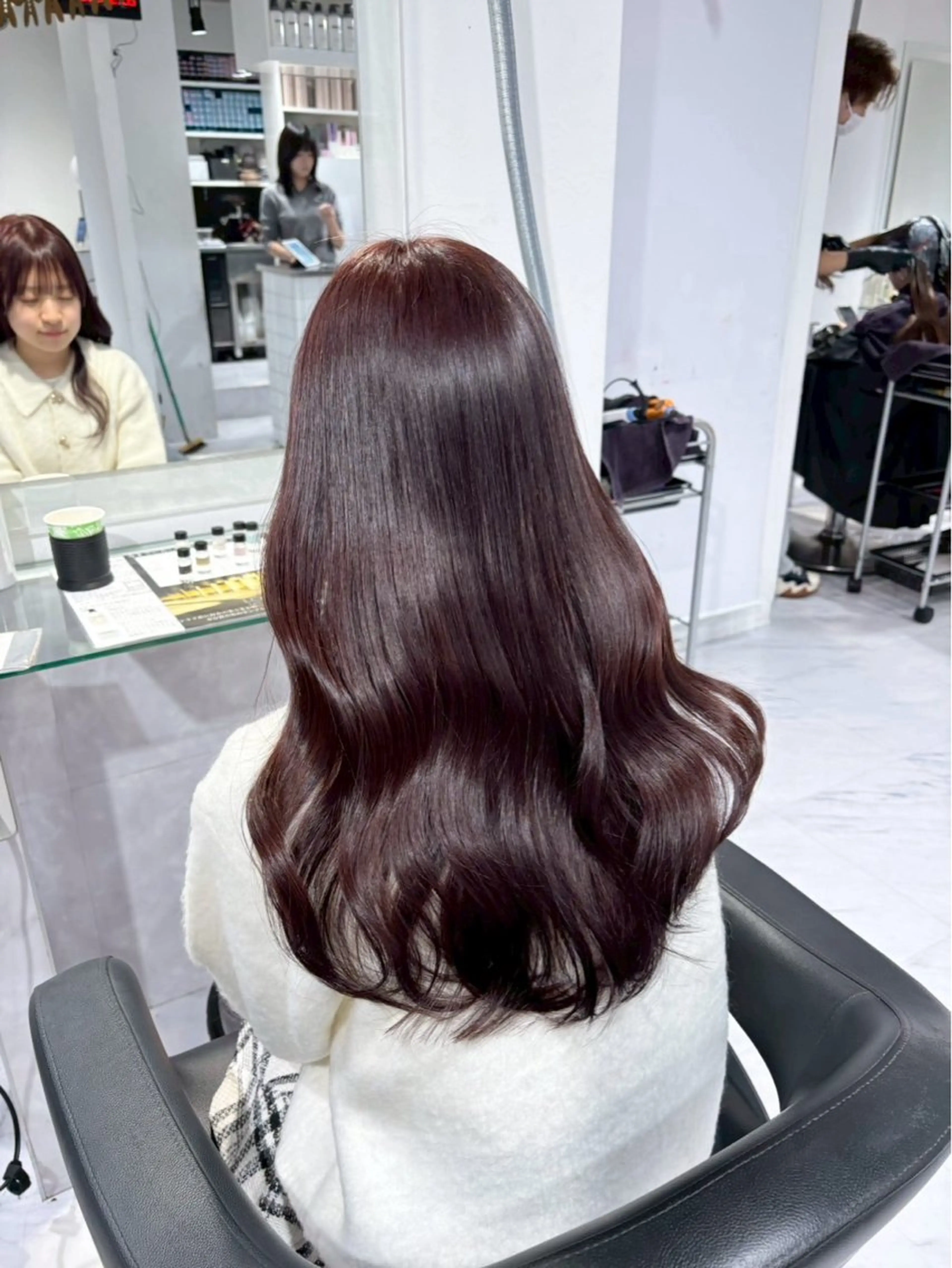 ロング カラー 韓国風透明感カラー‎ /yurinのヘアスタイル