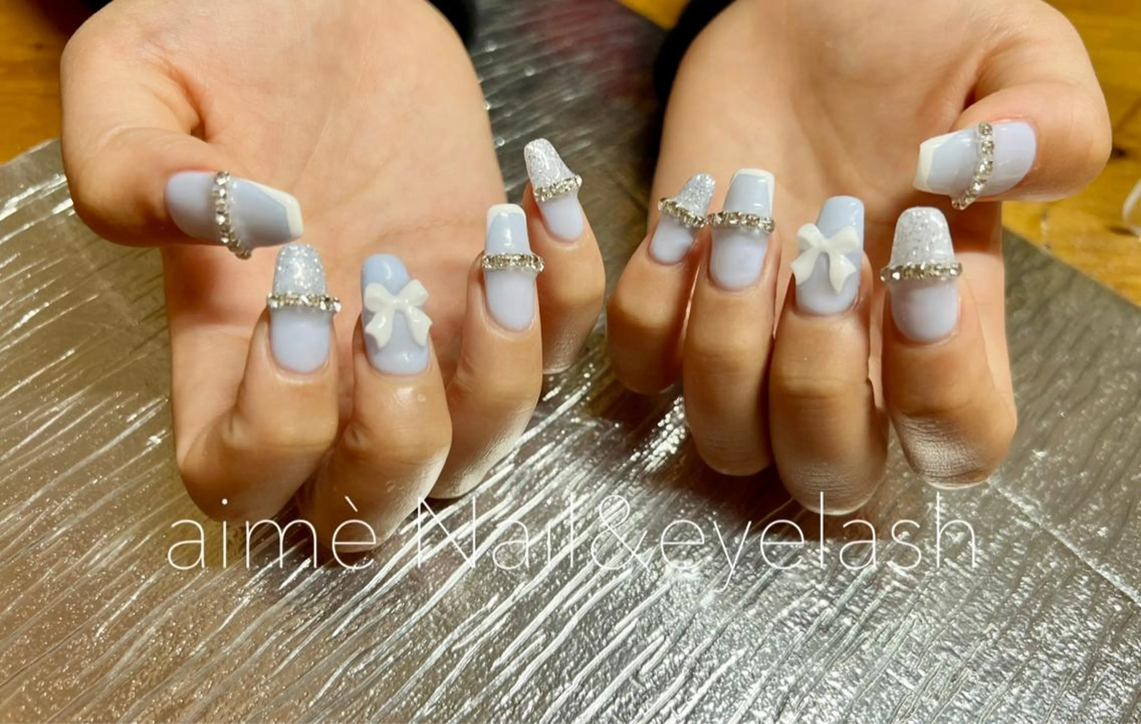 ネイル aime 中崎町のネイルデザイン